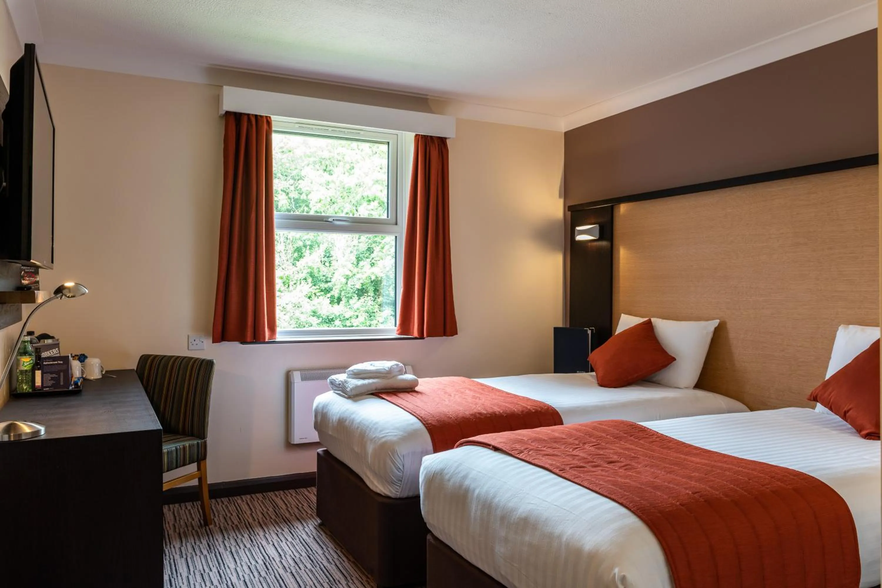 Bed in Dragonfly Hotel Peterborough