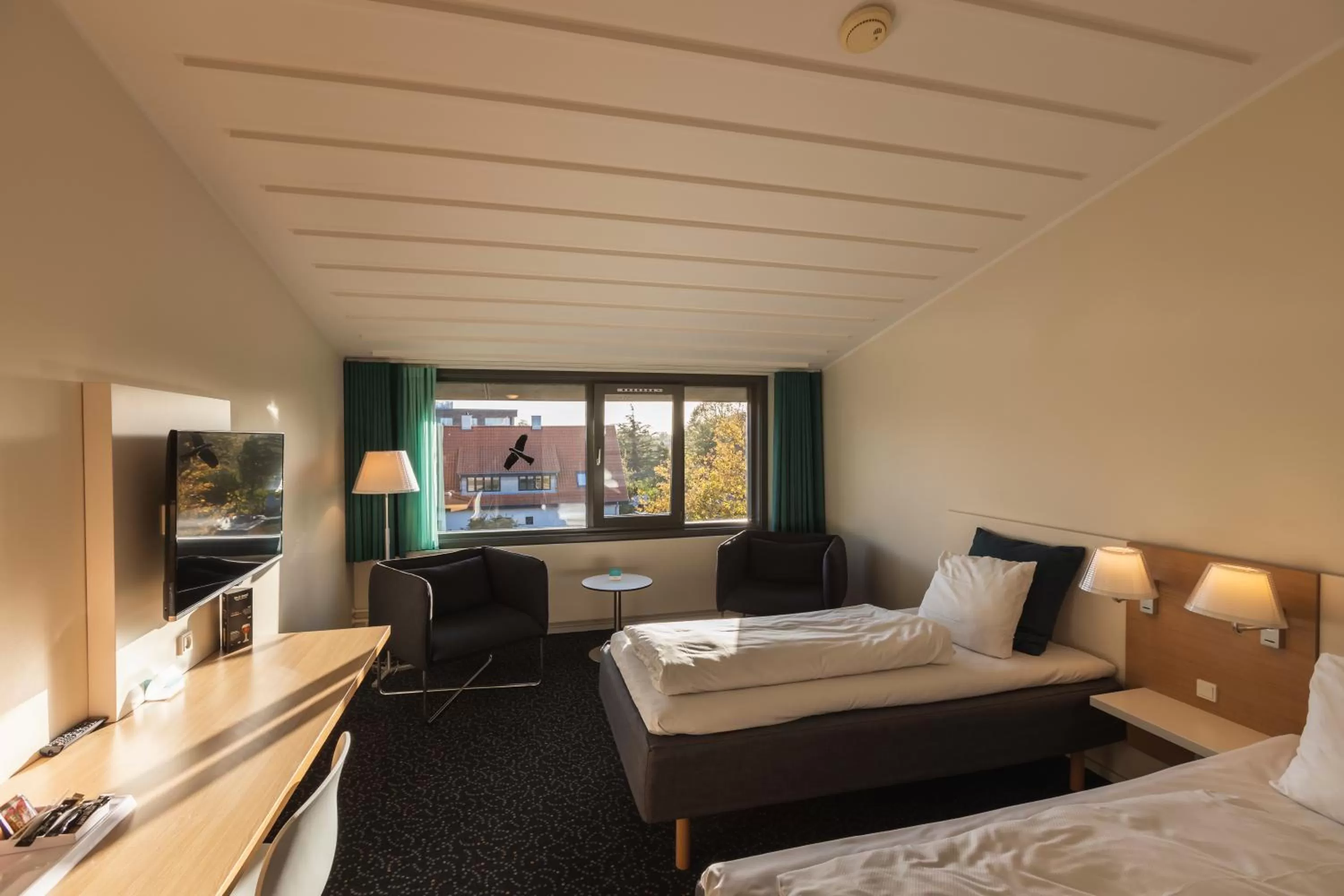 Bedroom, Bed in Hotel Sonderborg Strand