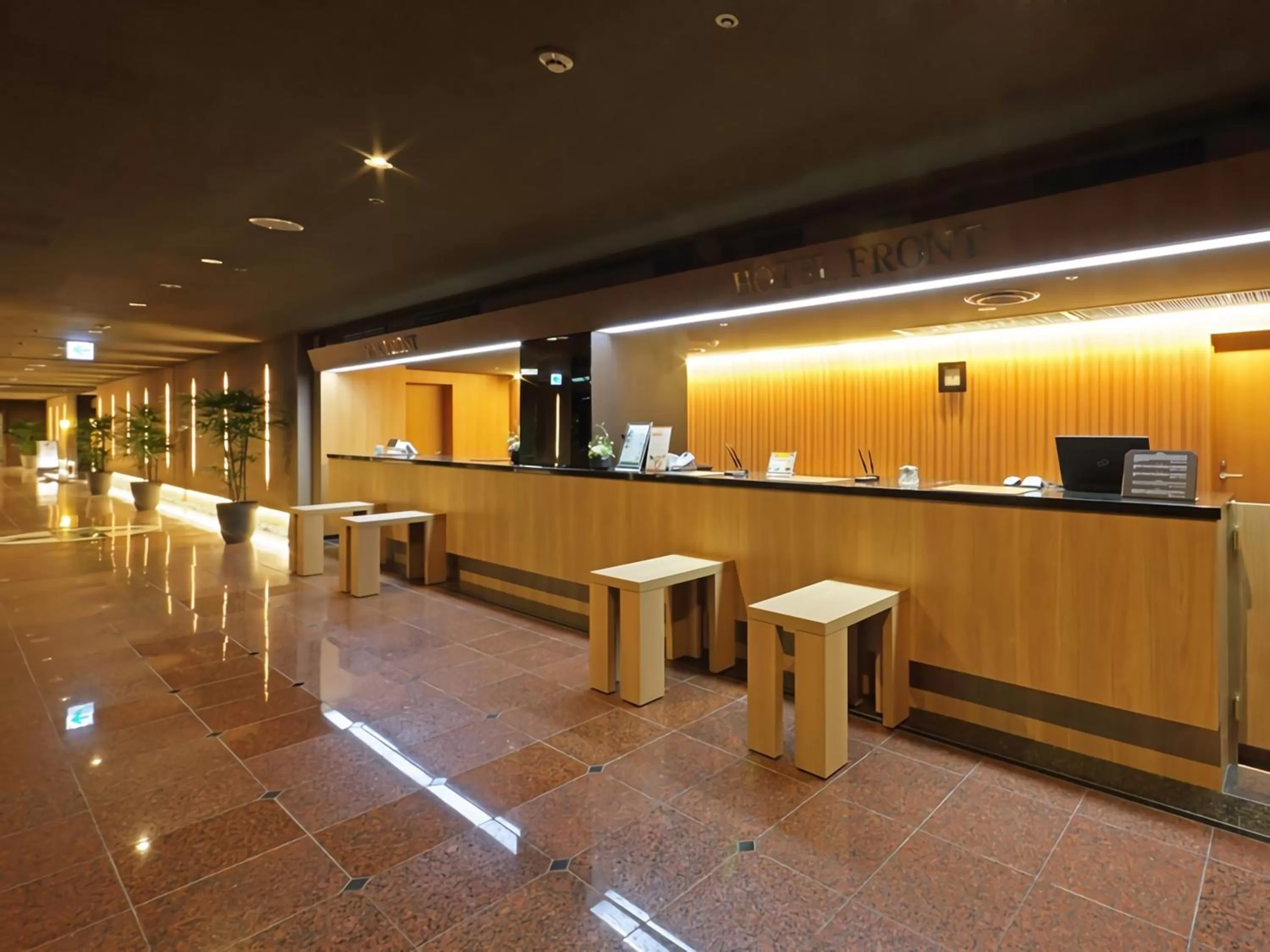 Lobby or reception in Himeji Castle Grandvrio Hotel