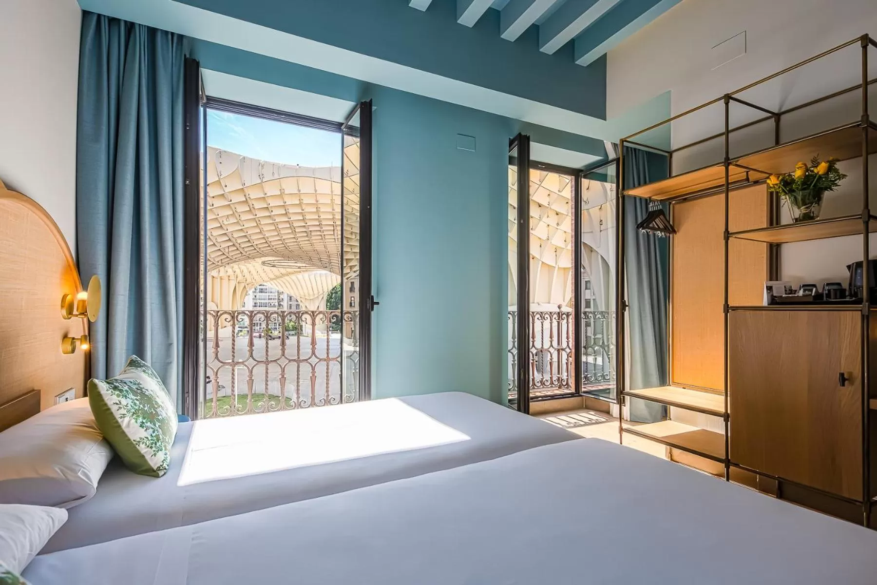 Decorative detail, Bed in Intelier Casa de Indias