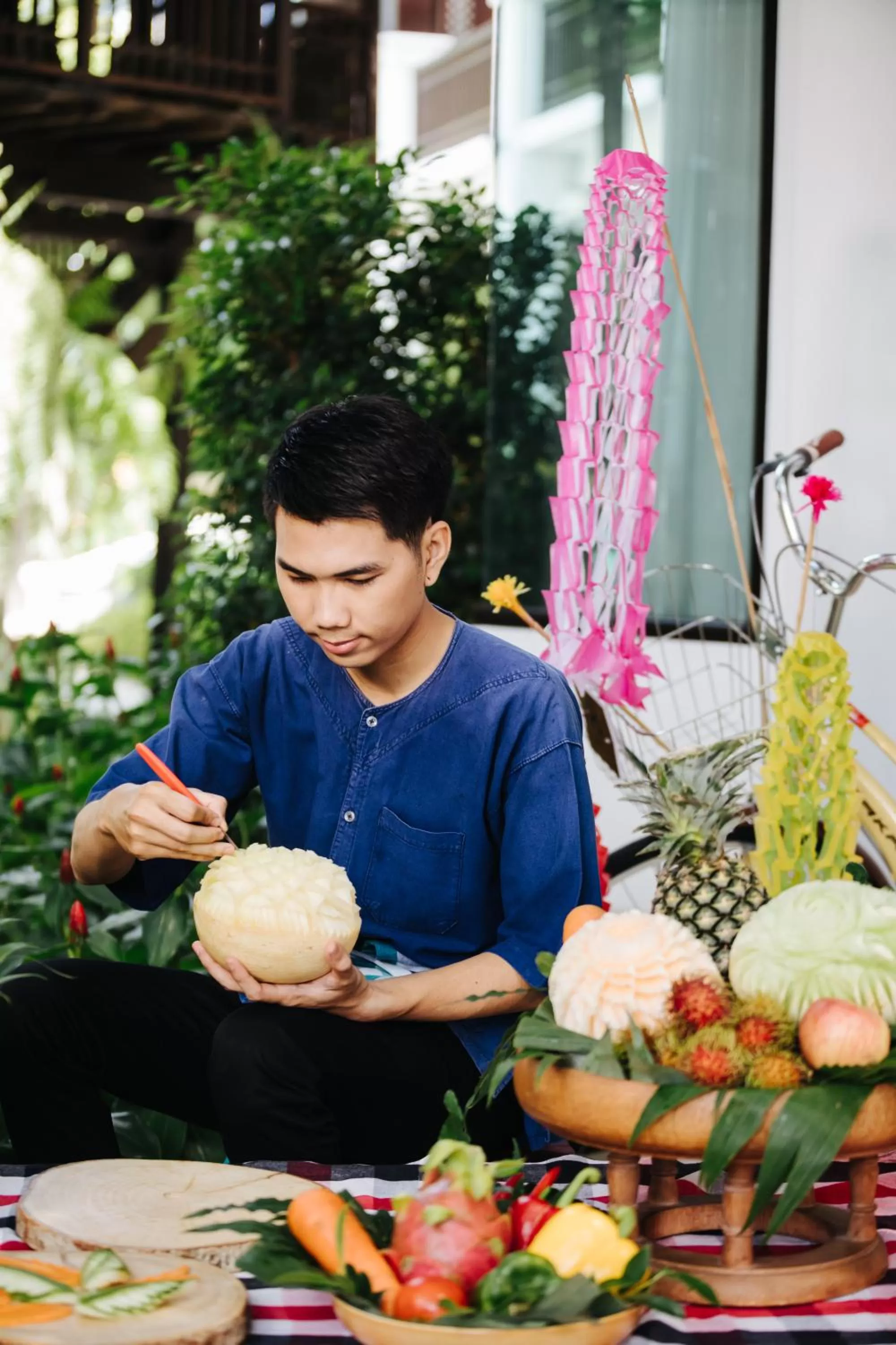 Staff in Na Nirand Romantic Boutique Resort