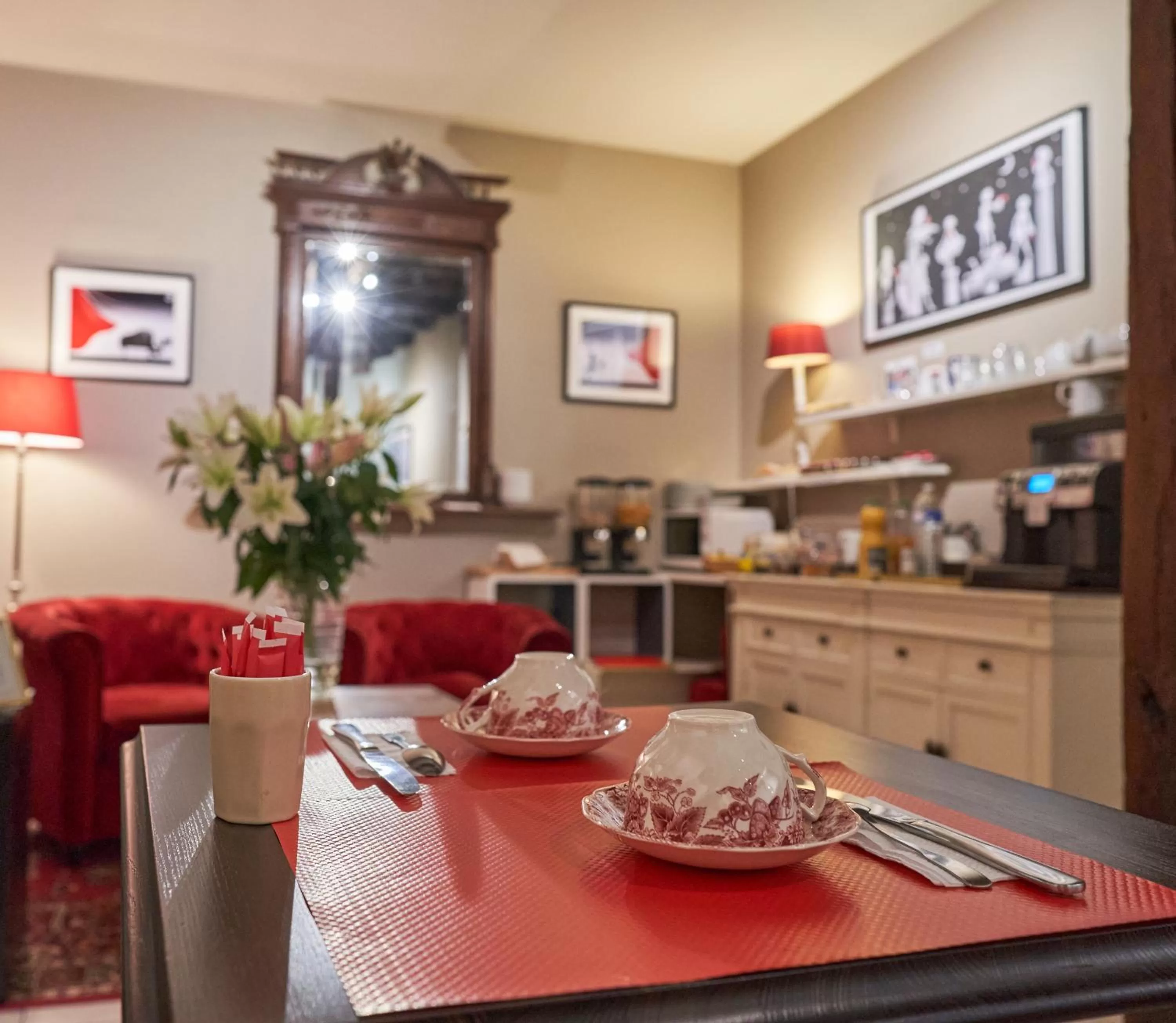 Buffet breakfast in LOGIS Hôtel Du Théâtre