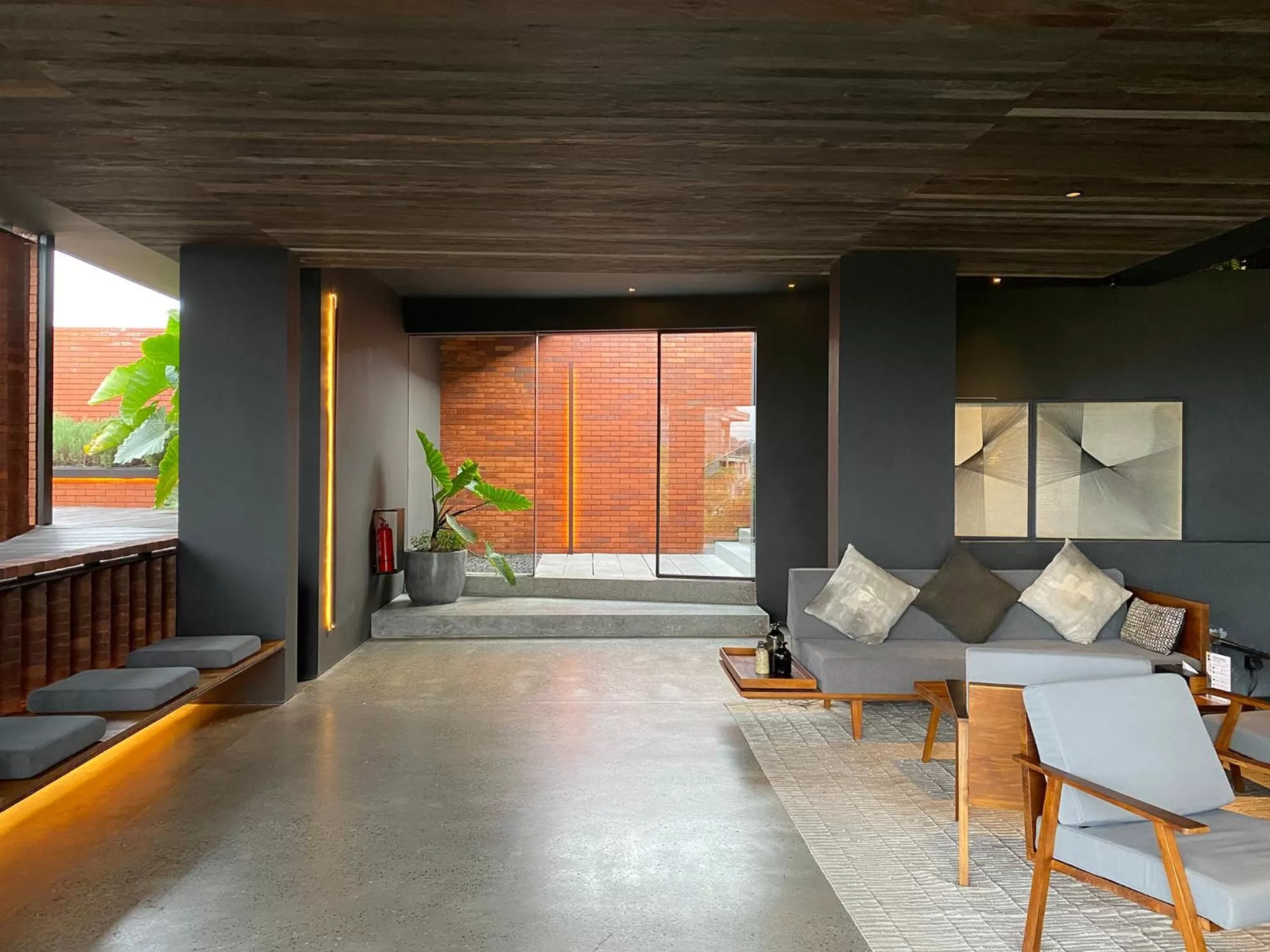 Lobby or reception in Titik Dua