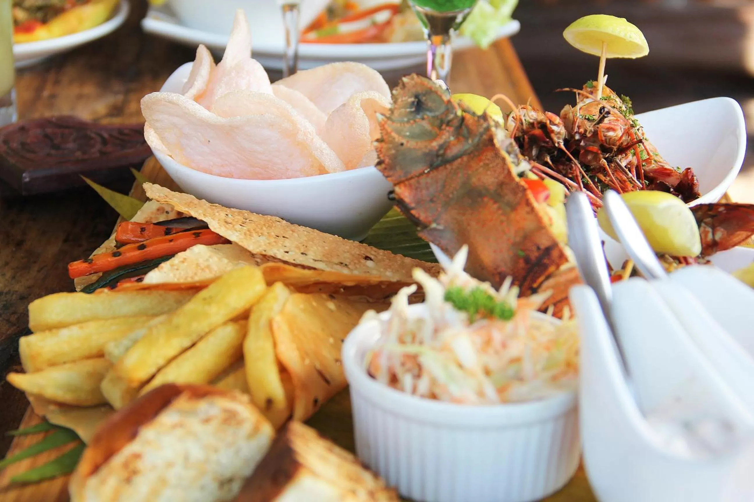 Meals in Mnarani Beach Cottages