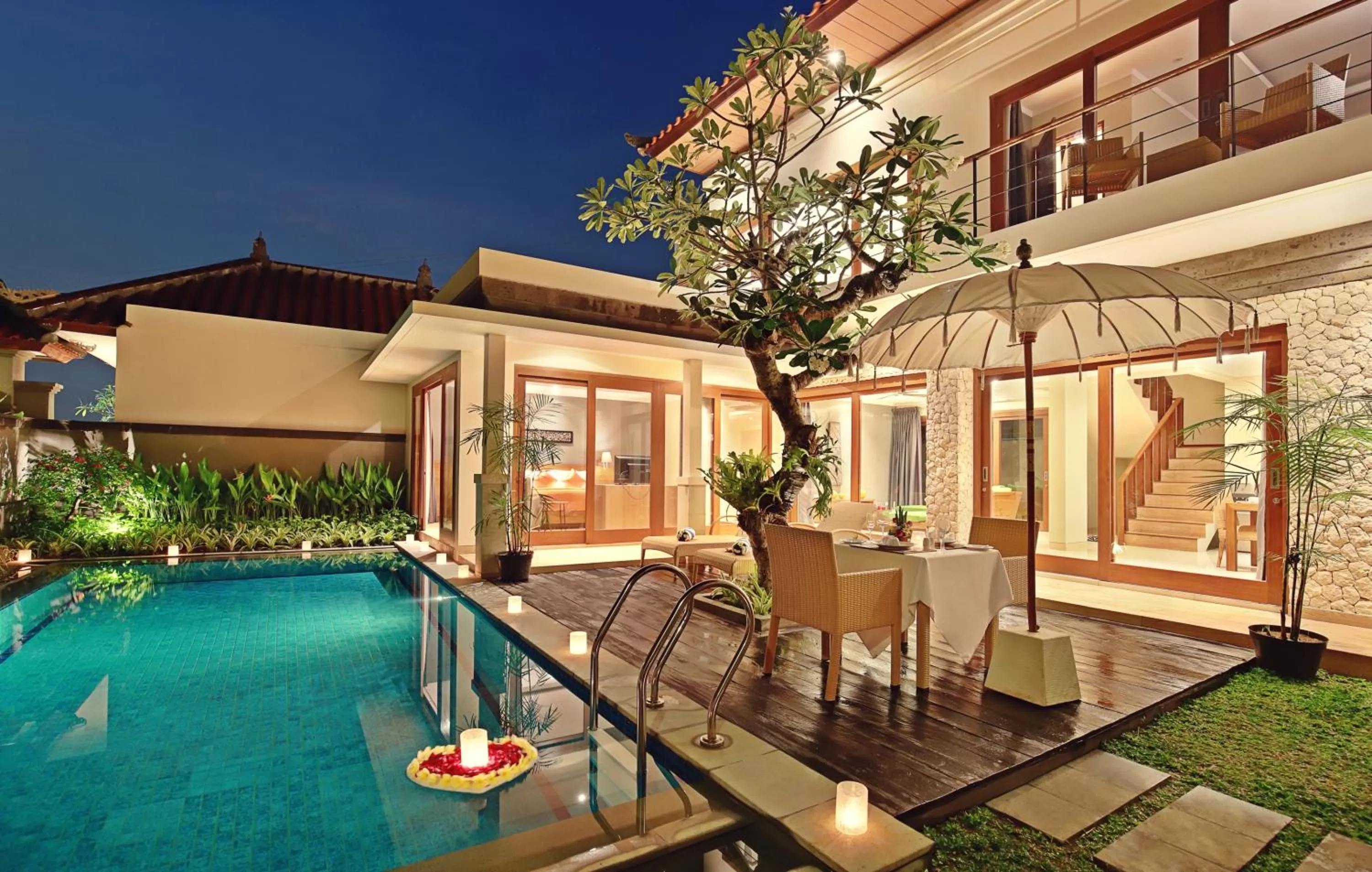 Garden view in Kubu GWK Resort