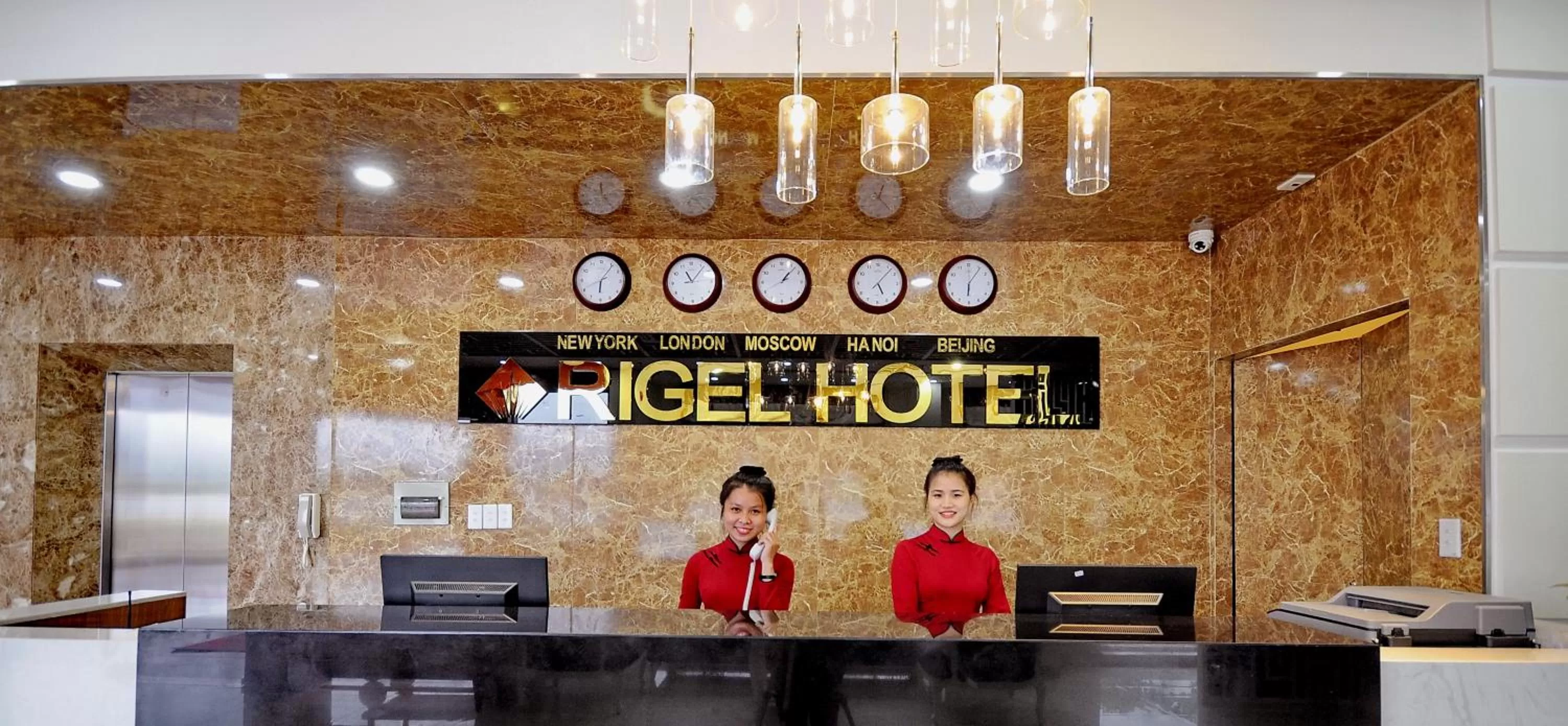 Property building in Rigel Hotel