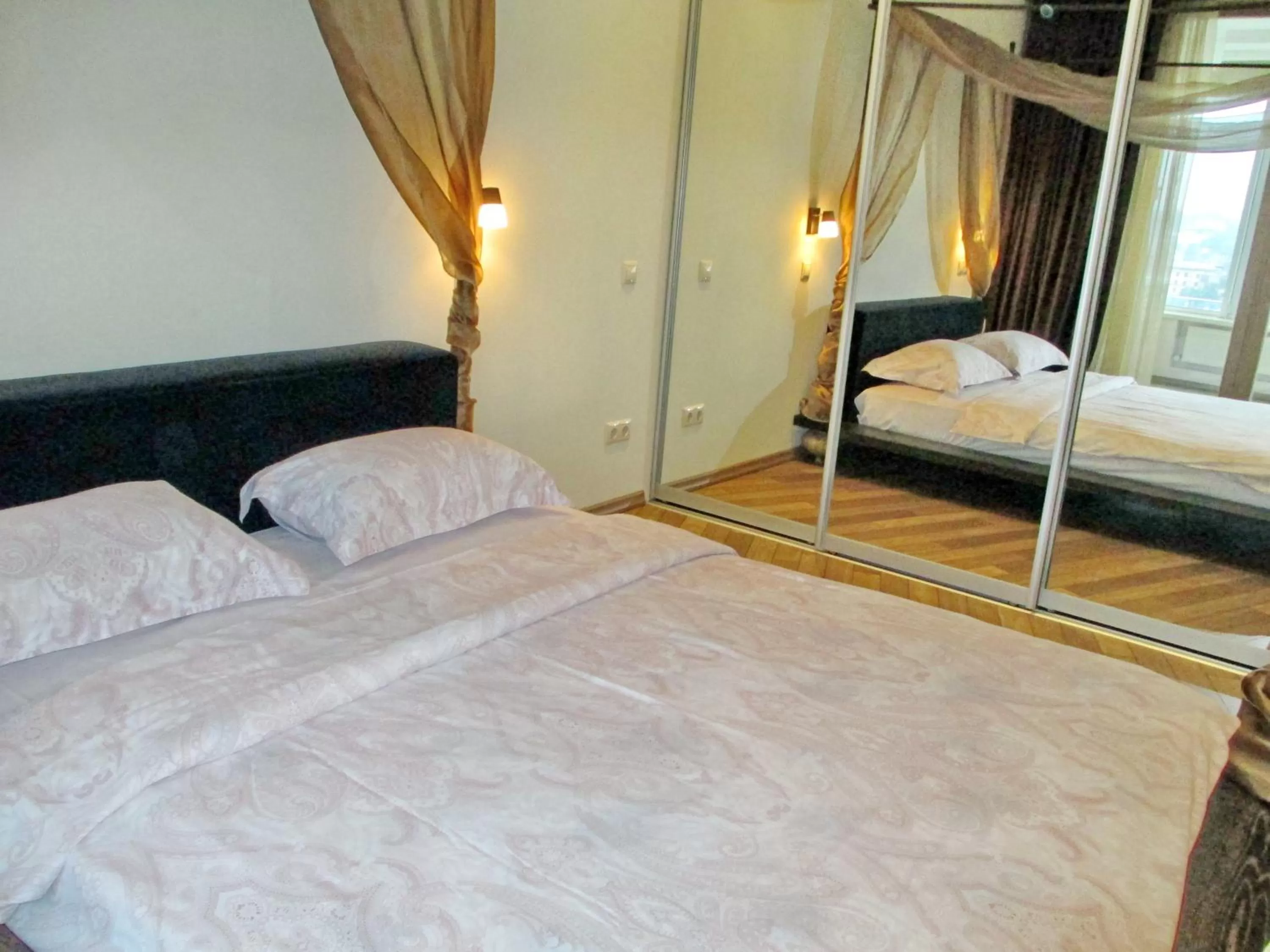 Bed in Most City Apart-Hotel