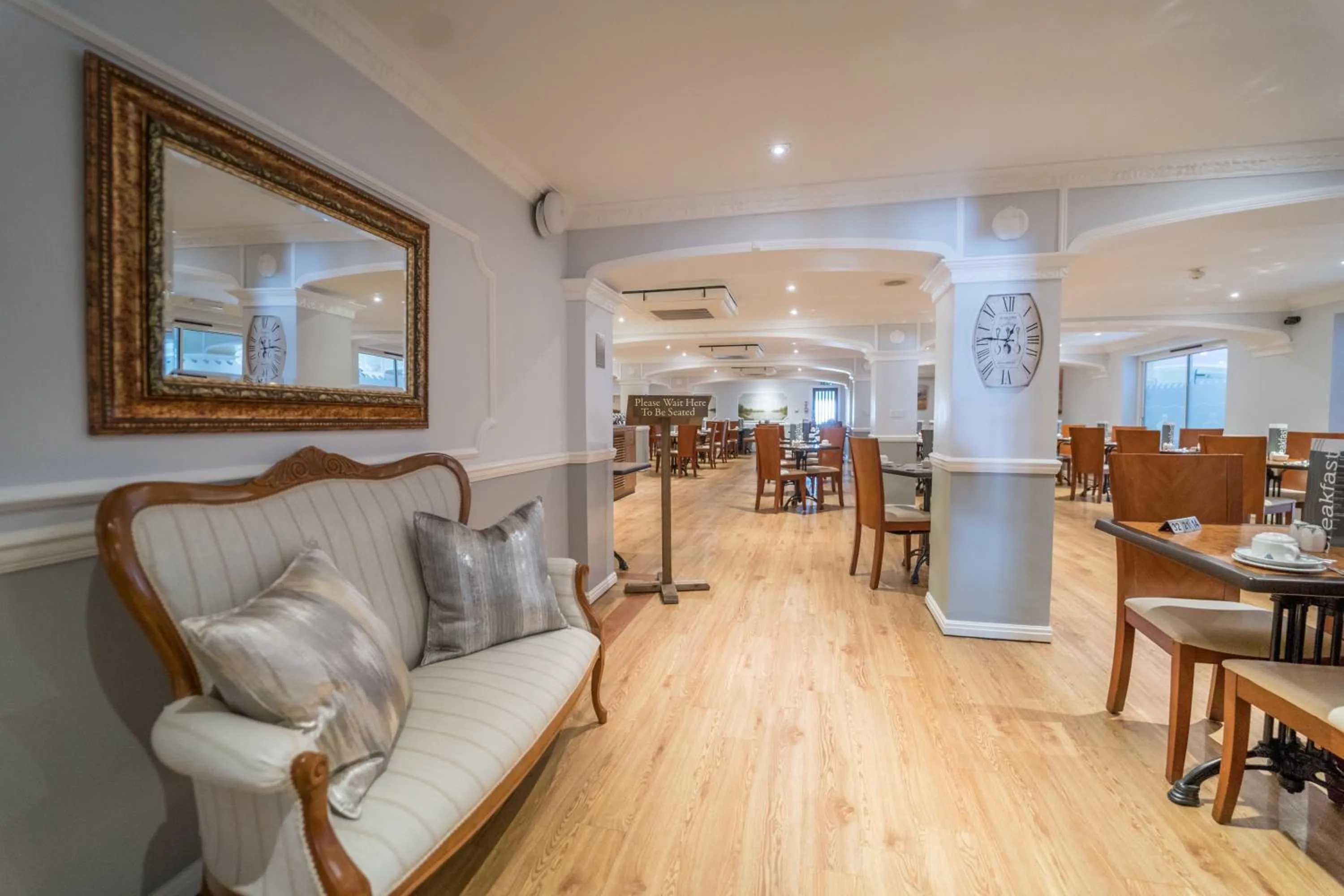 Buffet breakfast in Atlantic Hotel