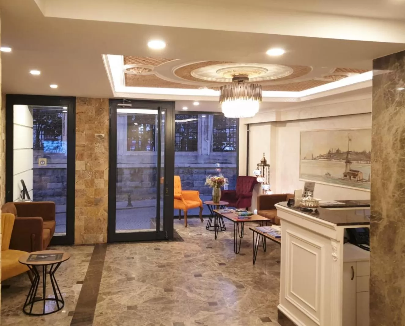 Lobby or reception in Boss Hotel Sultanahmet