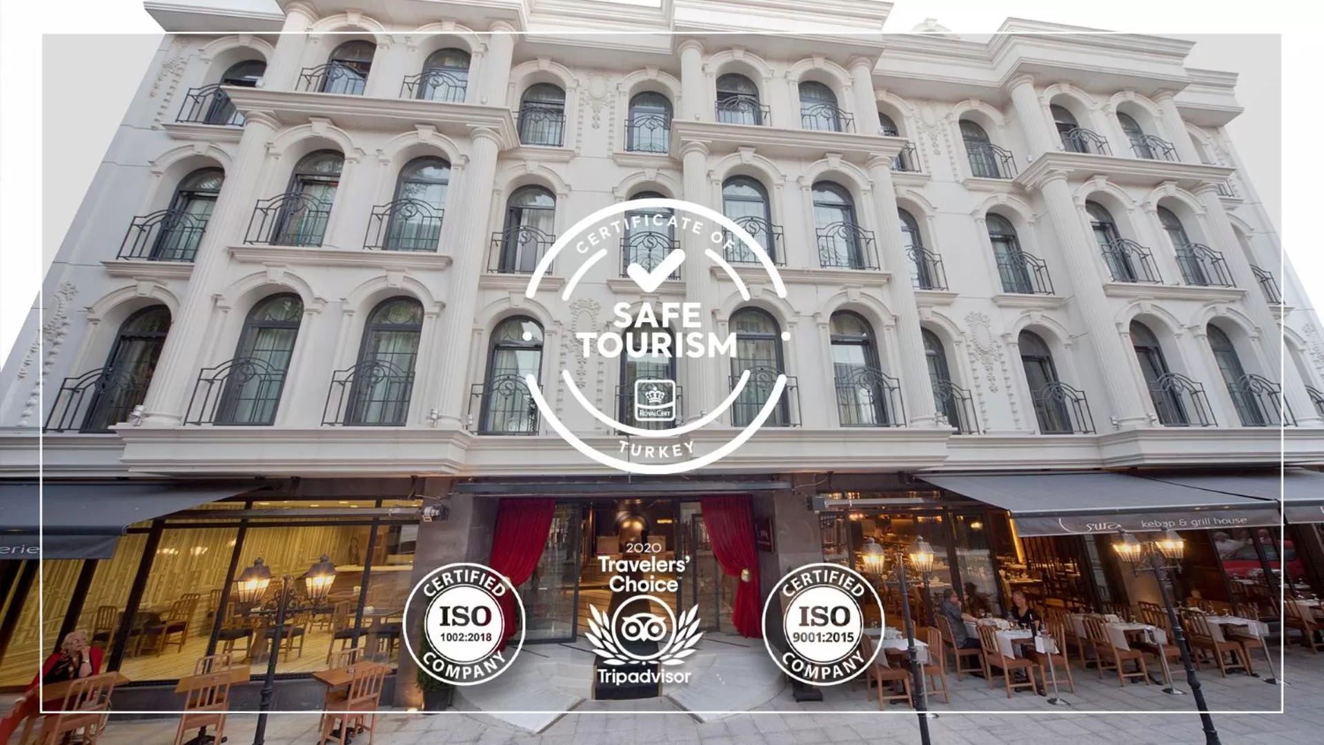 Facade/entrance in Sura Design Hotel & Suites