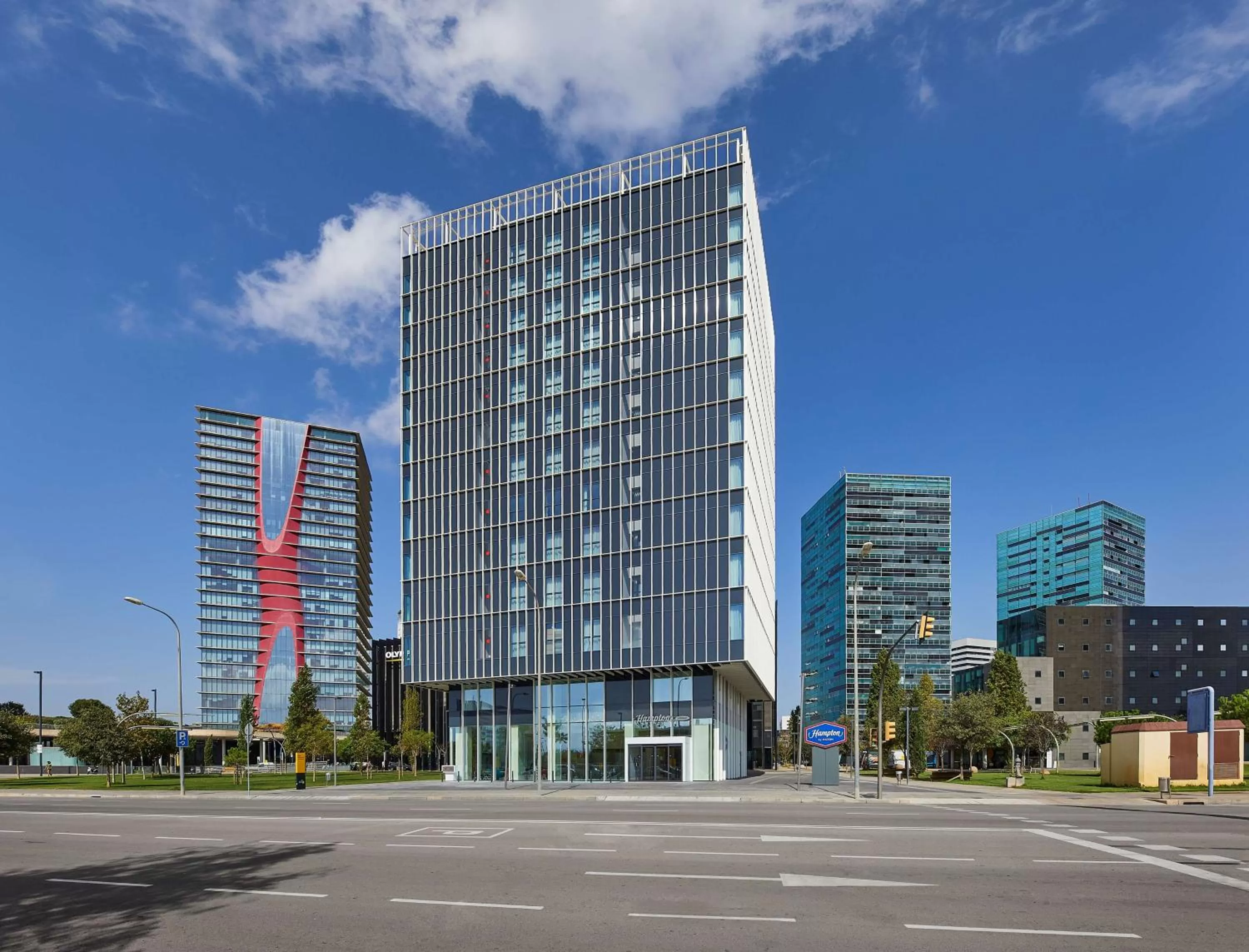 Property building in Hampton By Hilton Barcelona Fira Gran Via