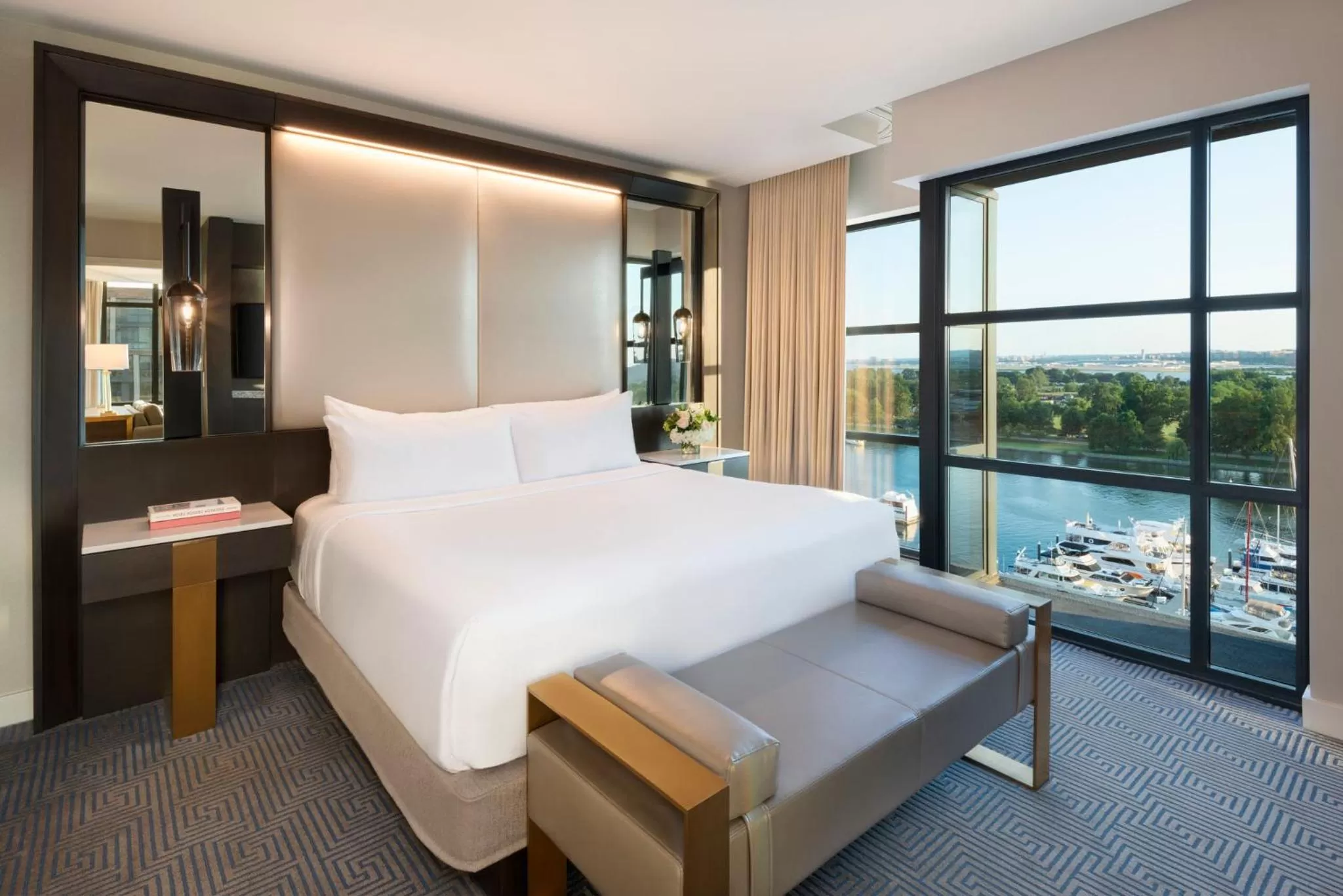 Photo of the whole room, Bed in InterContinental - Washington D.C. - The Wharf by IHG