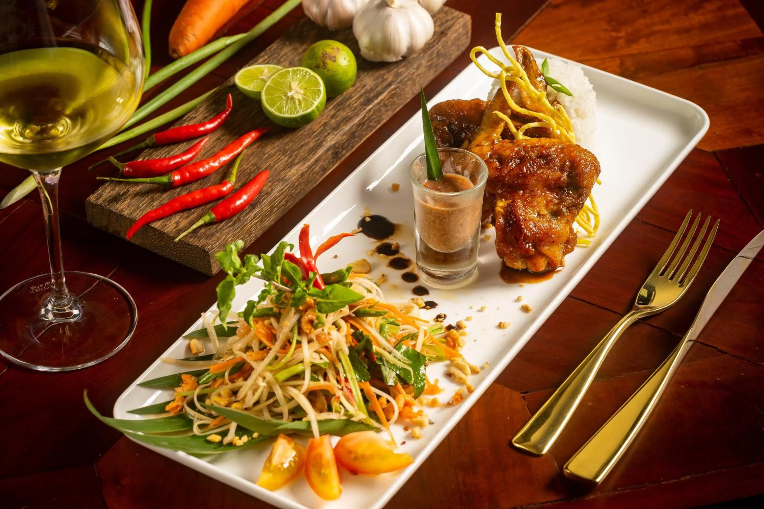 Food close-up in Sabara Angkor Resort & Spa