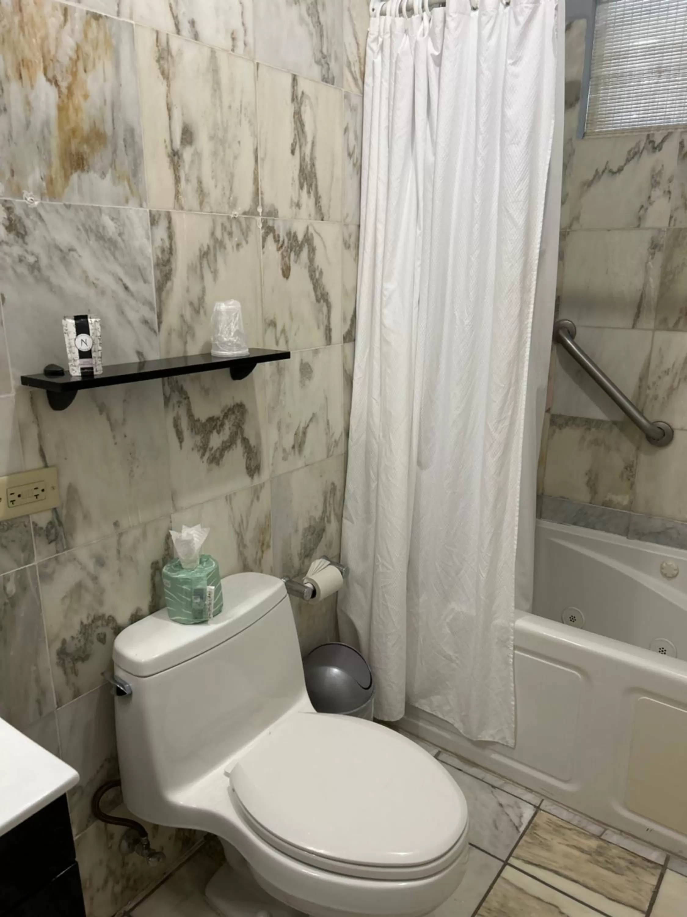 Toilet in Coral Princess Hotel