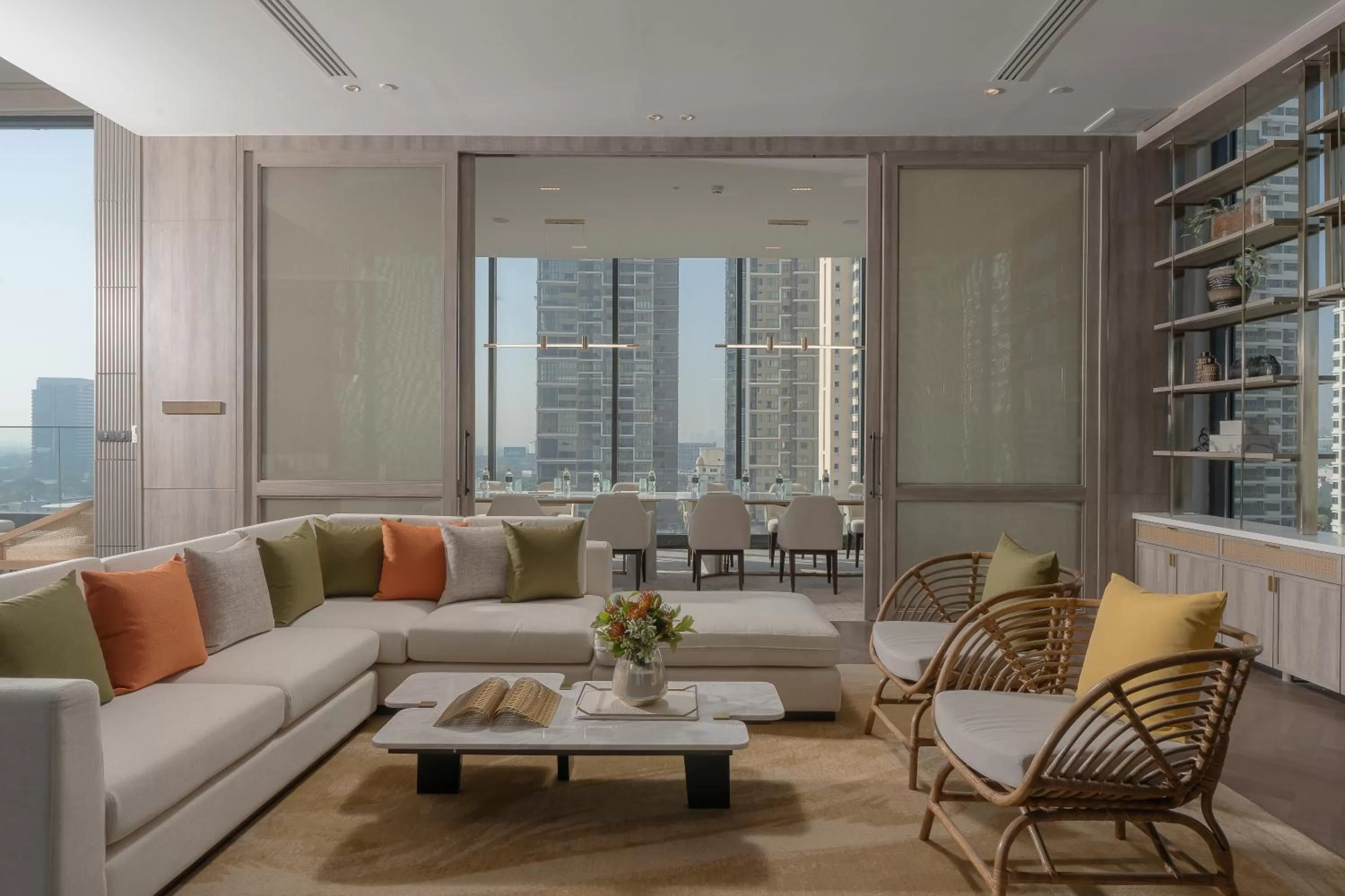 Communal lounge/ TV room in Staybridge Suites Bangkok Sukhumvit by IHG