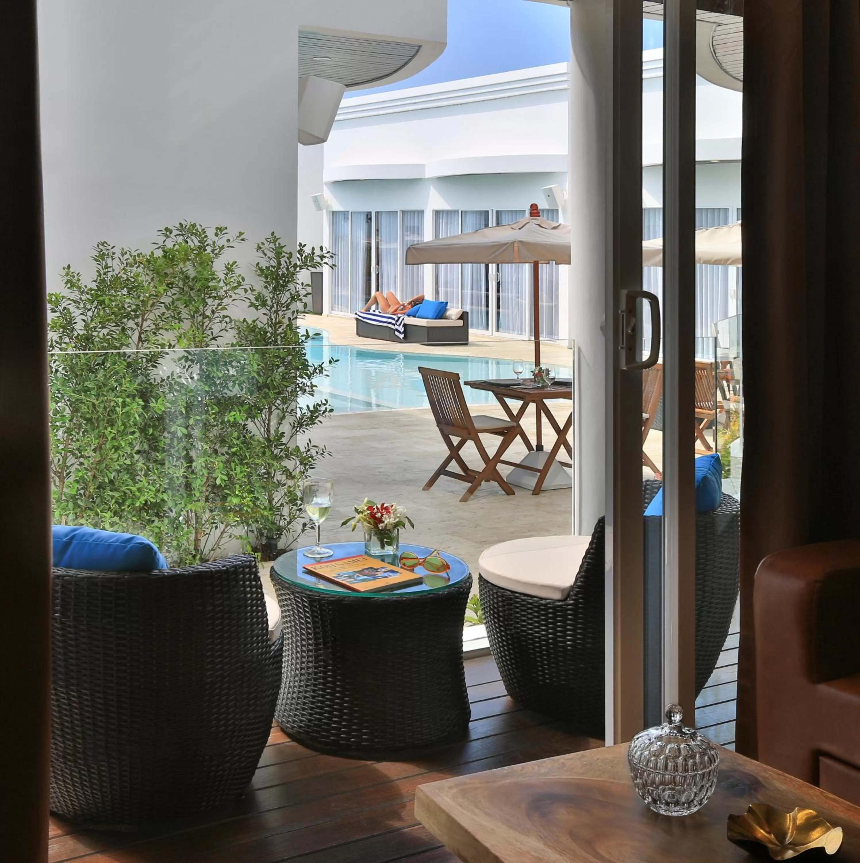 Decorative detail in The Privilege Hotel Ezra Beach Club