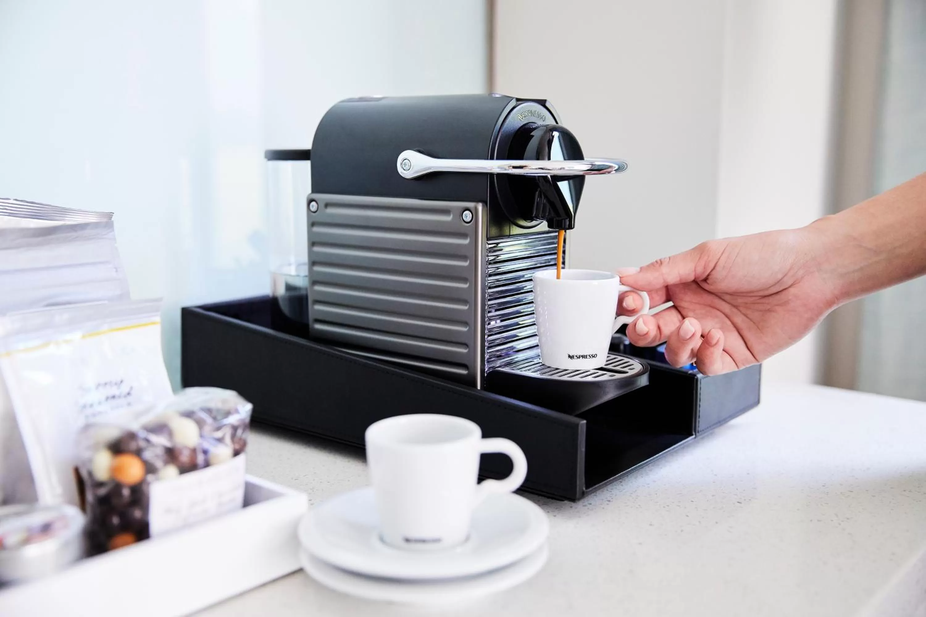 Coffee/tea facilities in Park Terrace Hotel