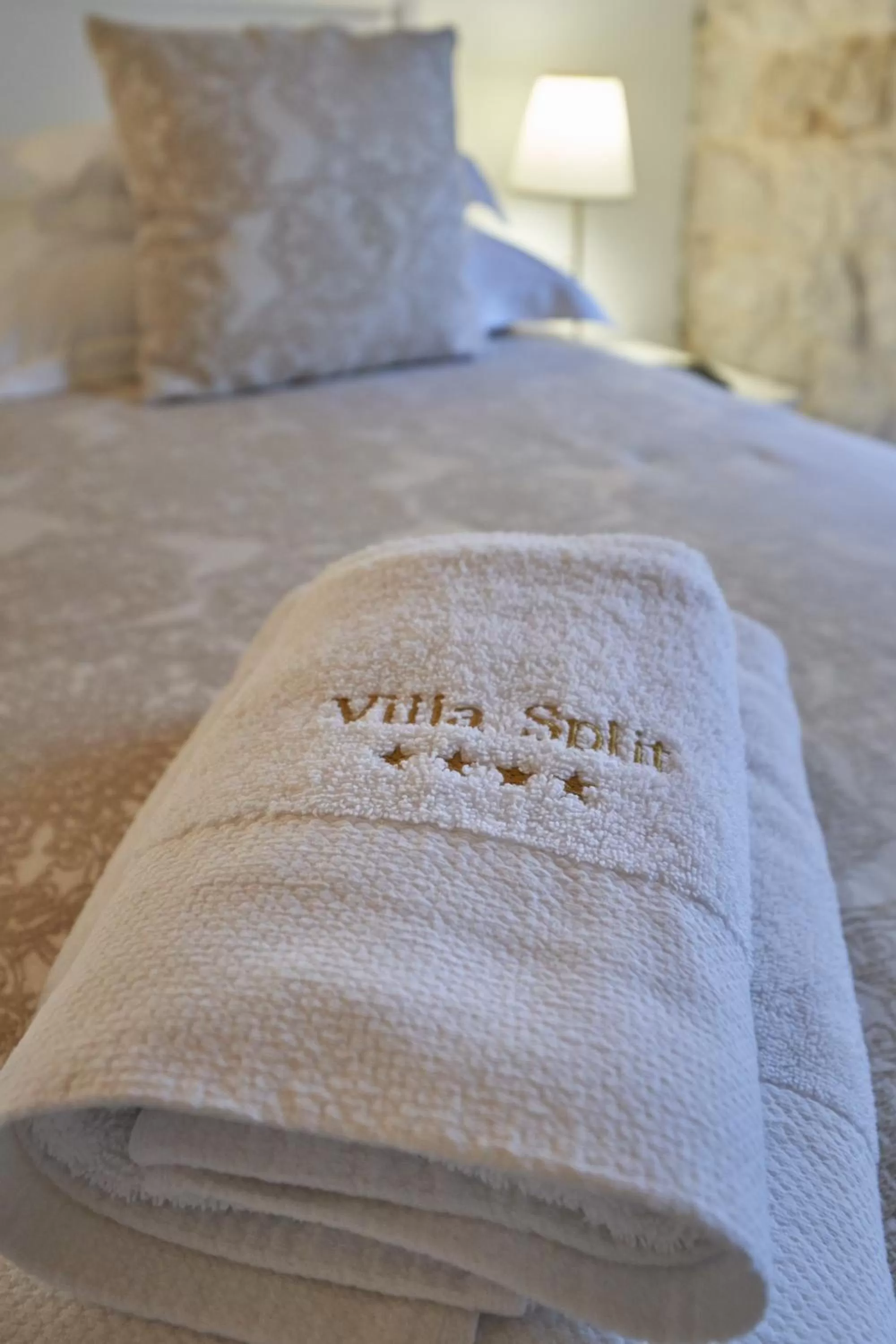 Decorative detail, Bed in Villa Split Heritage Hotel
