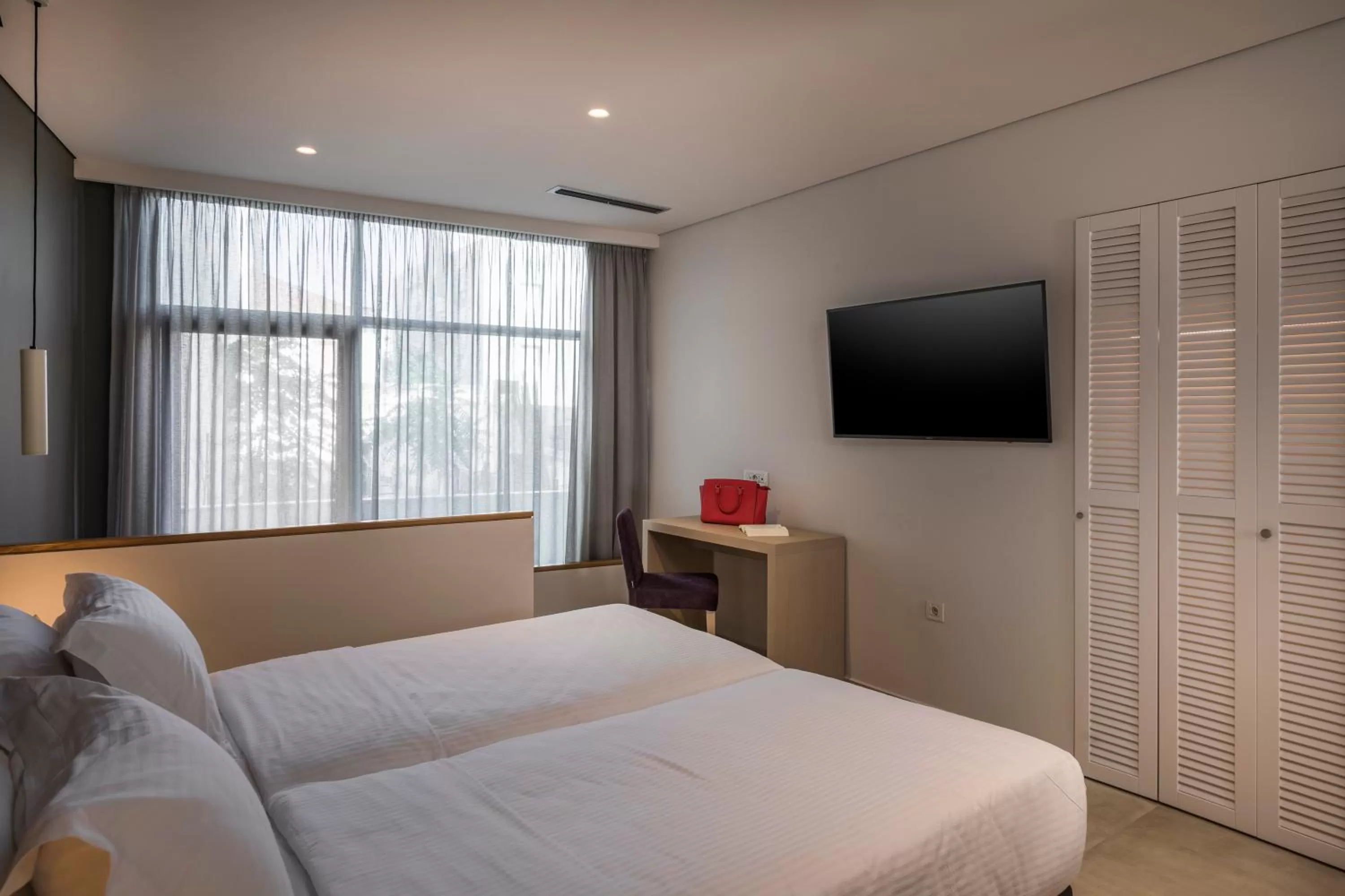 Bedroom, Bed in Trianon Luxury Apartments & Suites