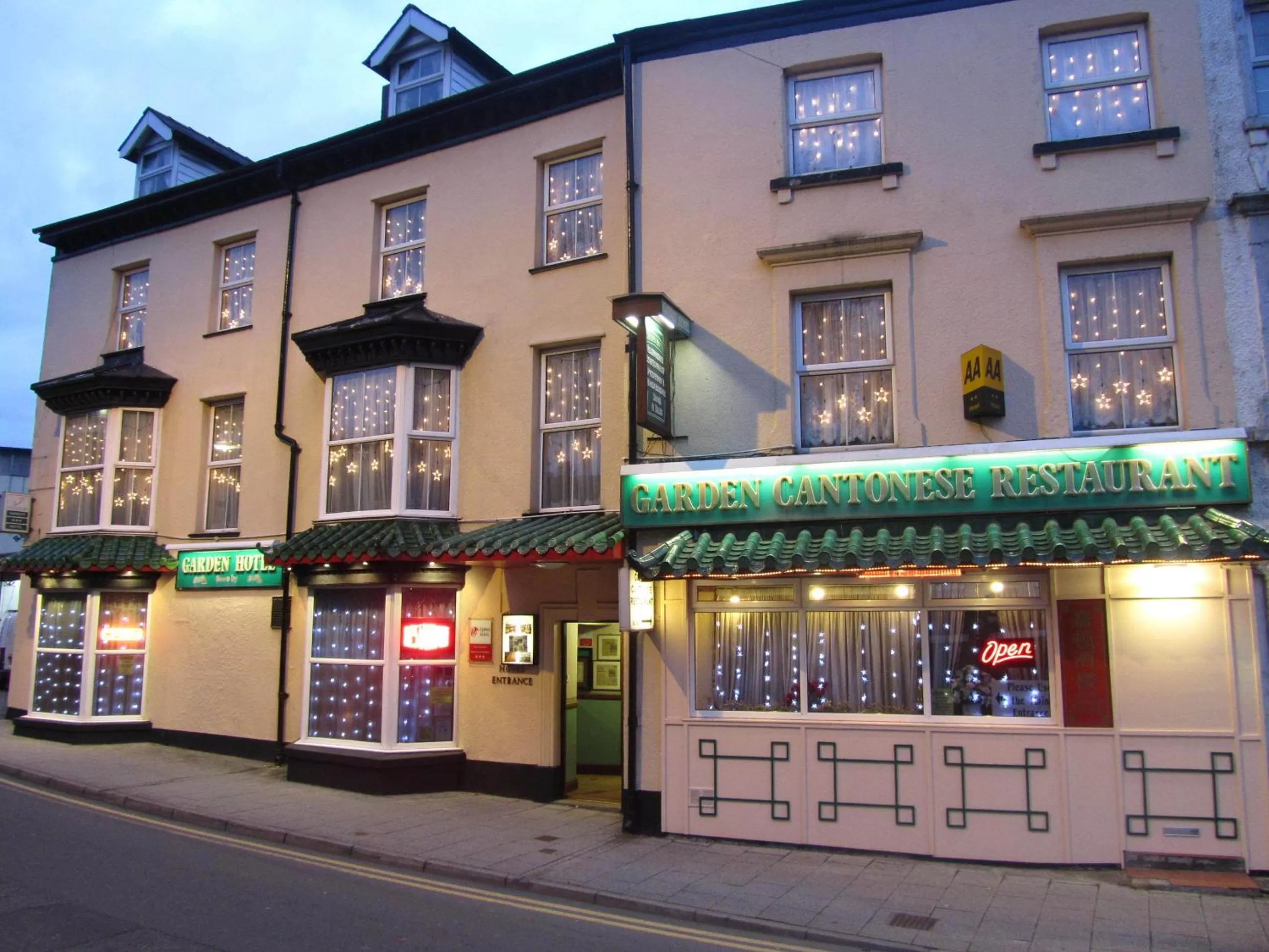 Facade/entrance, Property Building in Garden Hotel