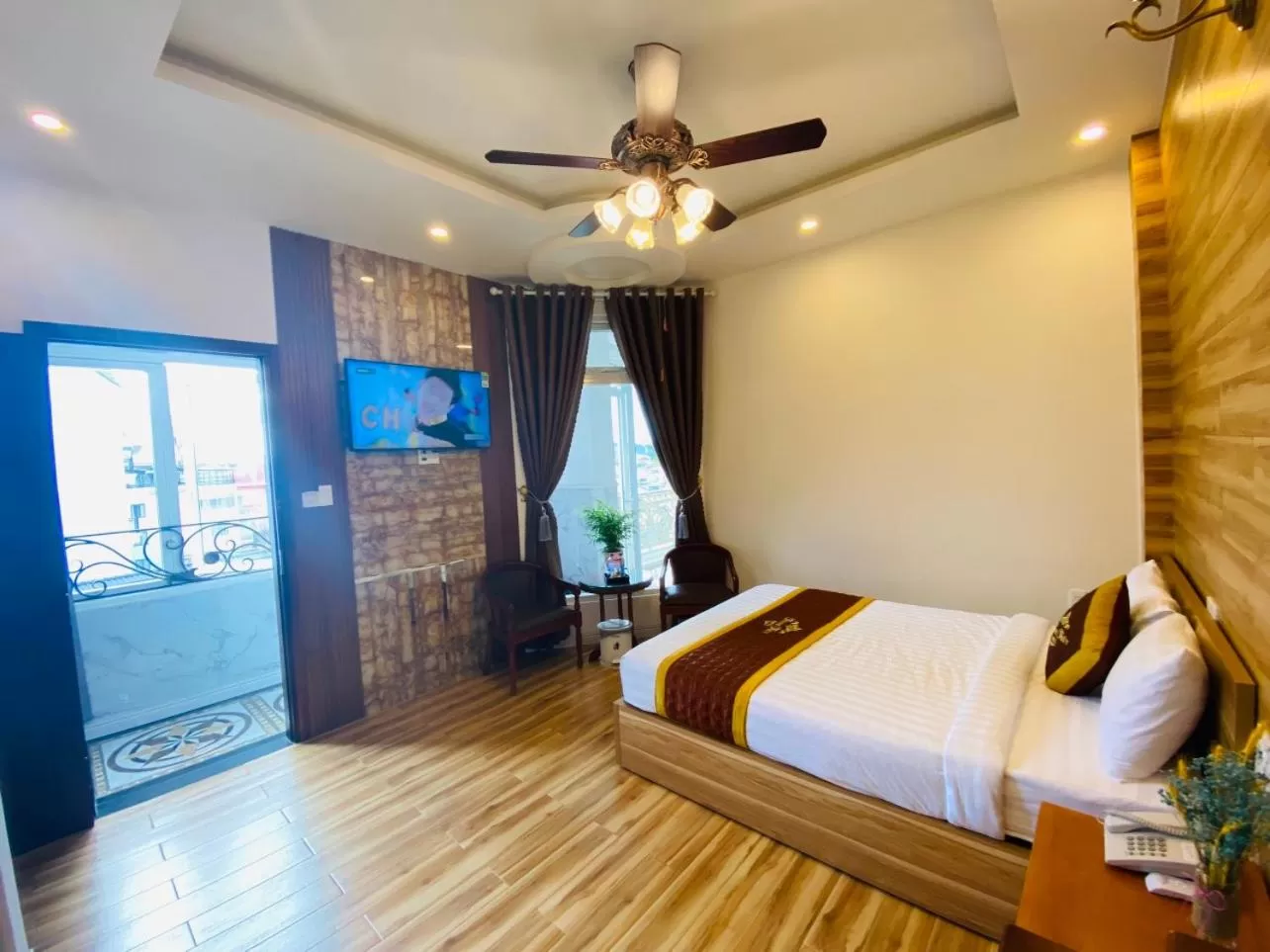 Bed in Thanh Thuy Hotel