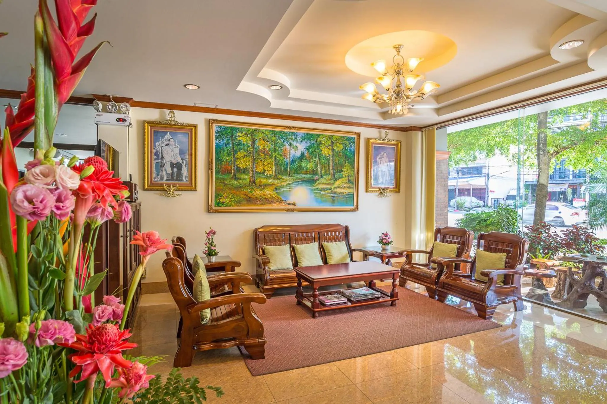 Lobby or reception in Krabi Phetpailin Hotel