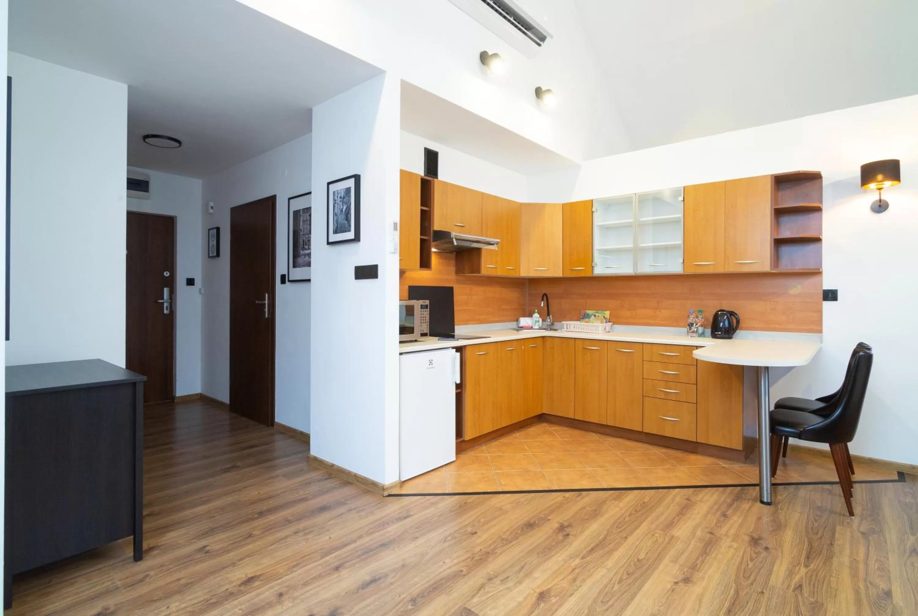 kitchen in Warsaw Apartments - Apartamenty Wilanów
