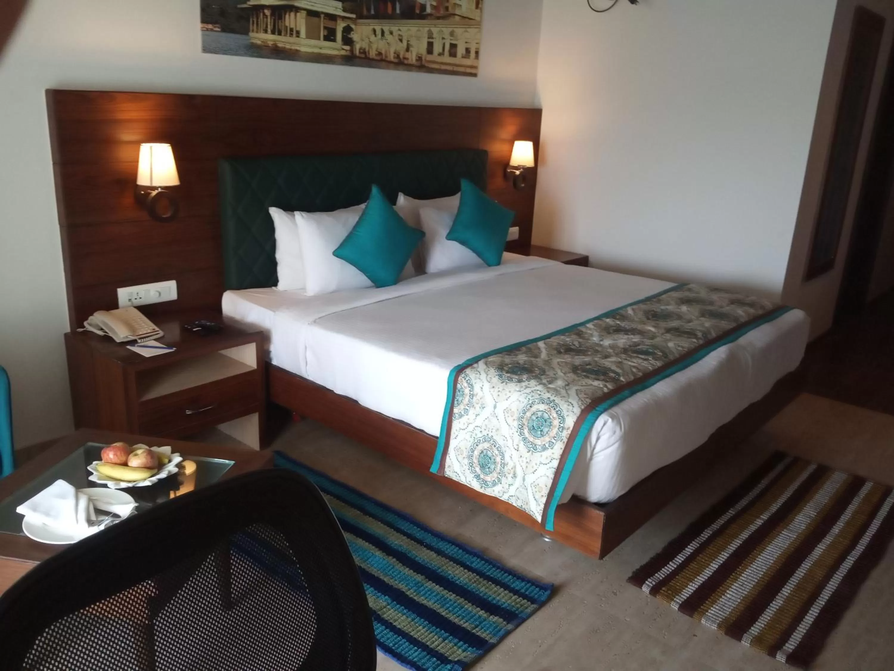 Bed in Bamboo Saa Resort & Spa - Udaipur