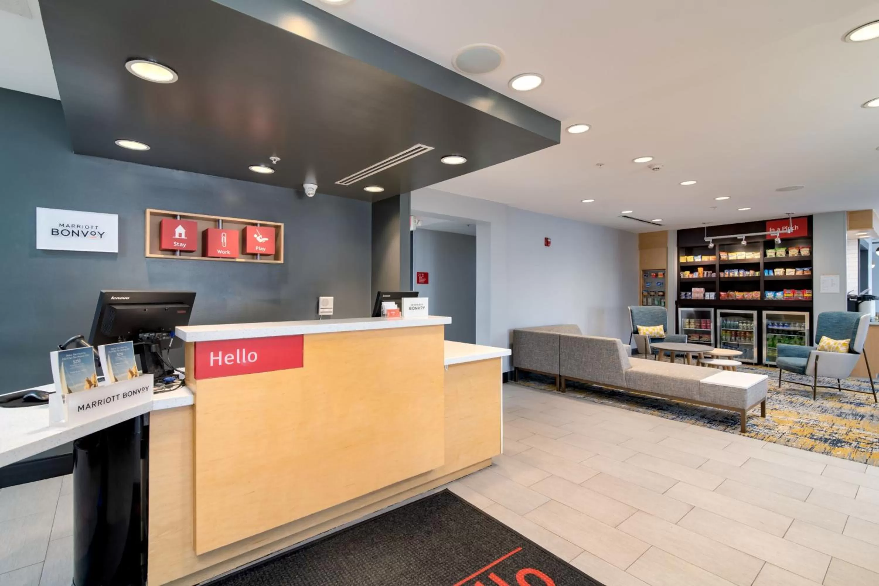 Lobby or reception in TownePlace Suites by Marriott Dallas McKinney