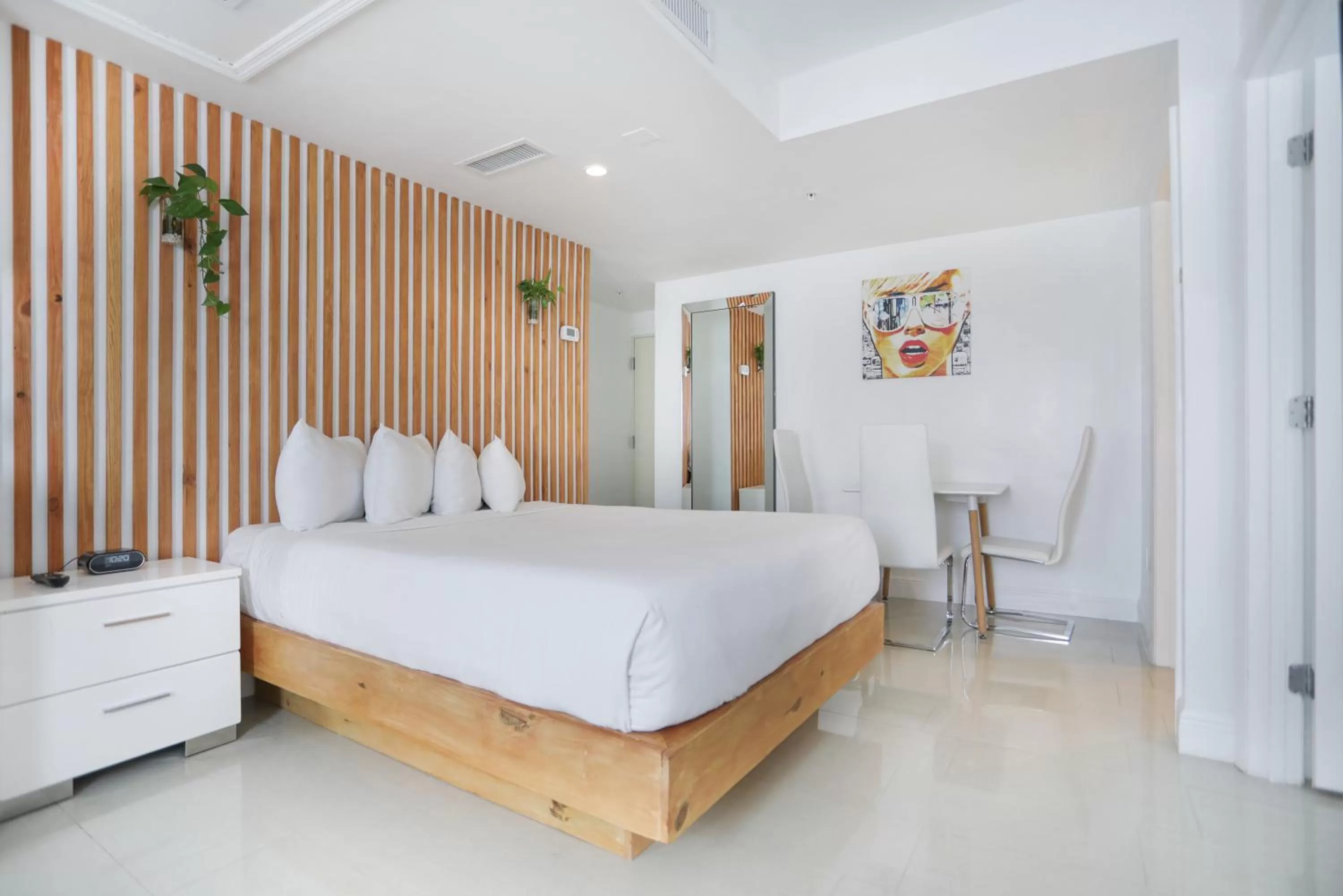 Bed in Hotel Belleza