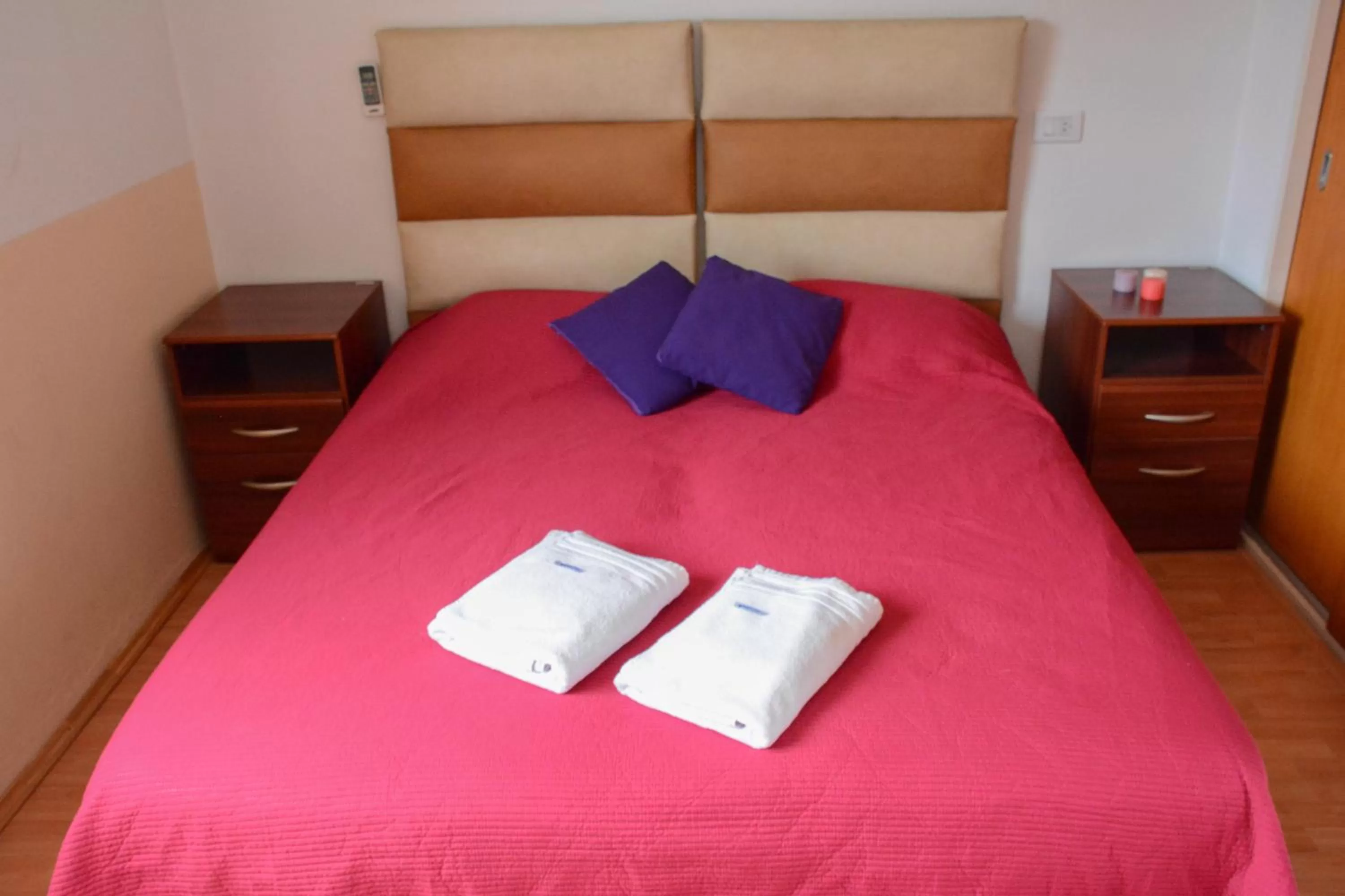 Bedroom, Bed in Complejo Solar Apart