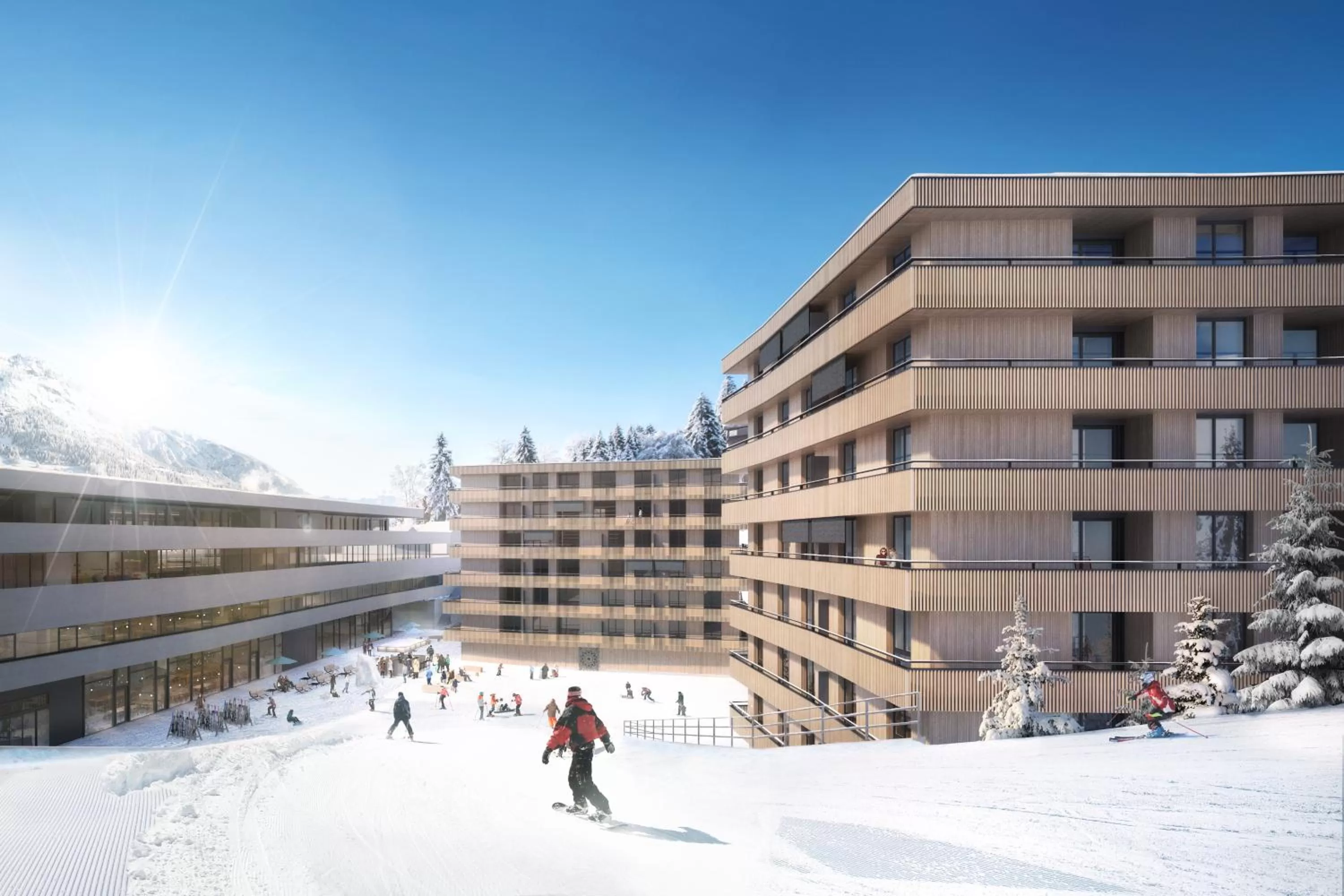 Property building in Me and All Hotel Flims, by Hyatt
