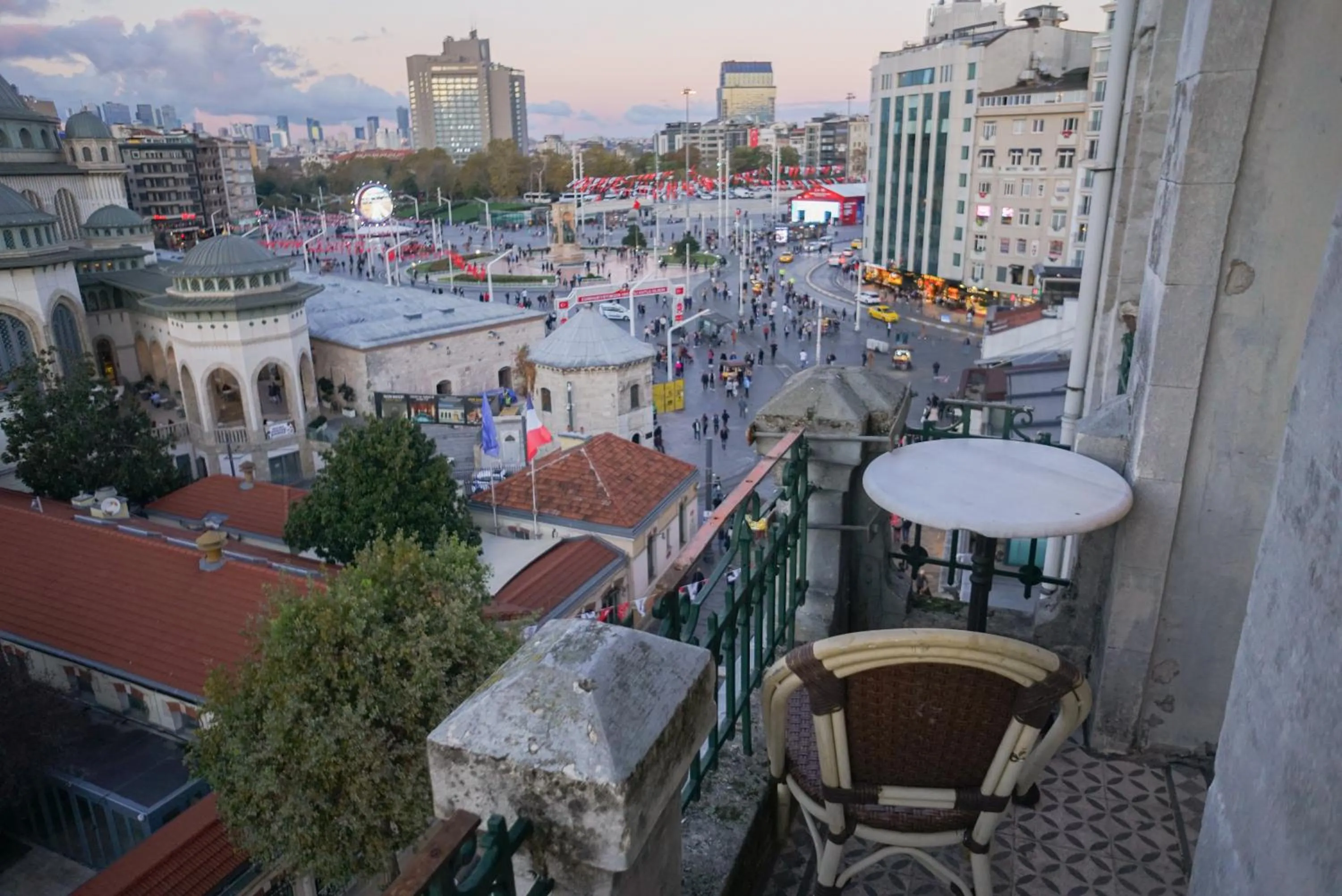Balcony/Terrace in Triada Hotel Taksim - Special Category