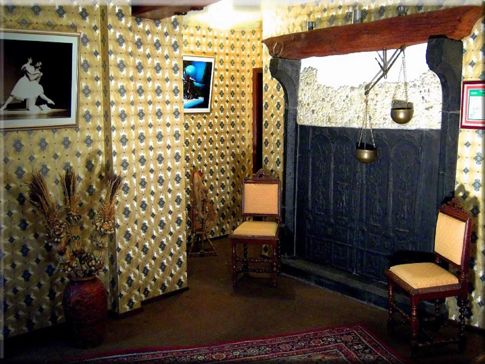 Decorative detail in Hotel Graf Rolshausen