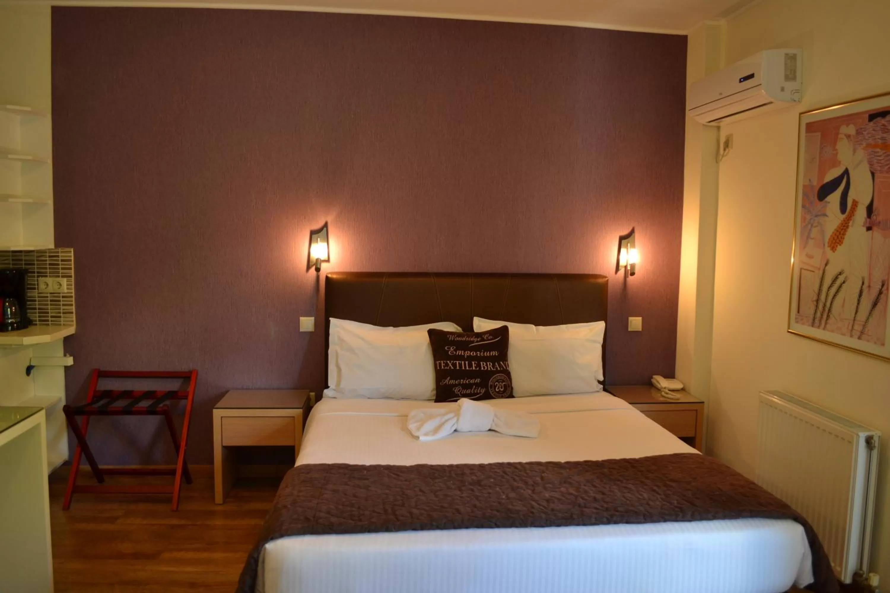 Bed in Rivitel Marousi Apartments