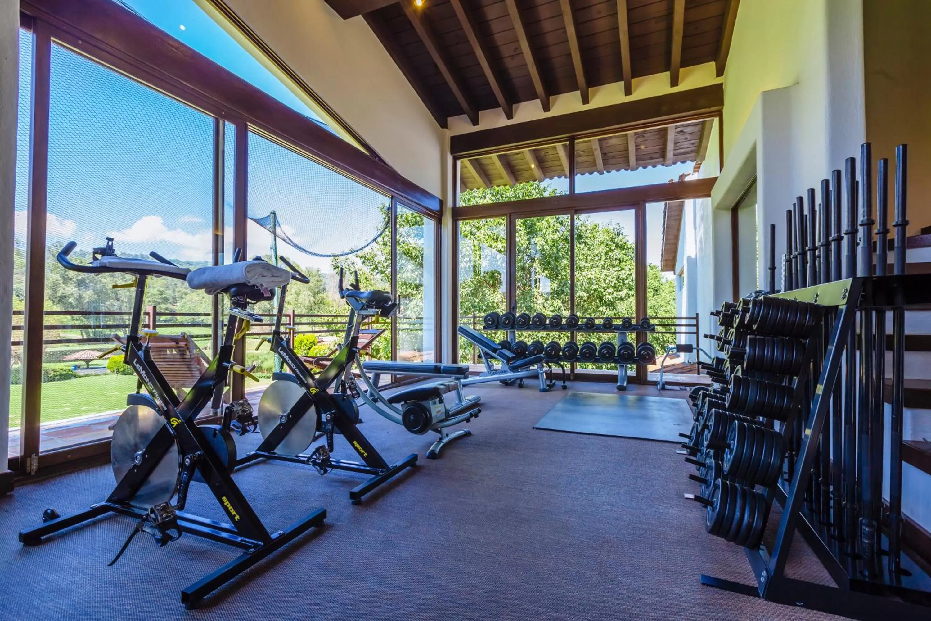 Fitness centre/facilities in Hotel Avandaro Golf & Spa Resort