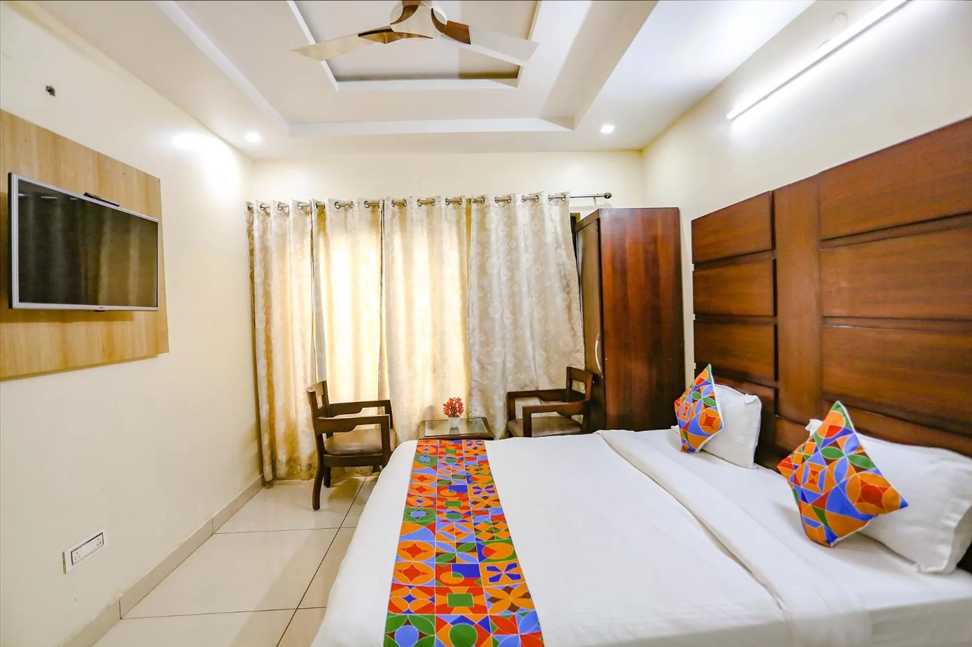 Bedroom, Bed in FabHotel Winter Line Inn