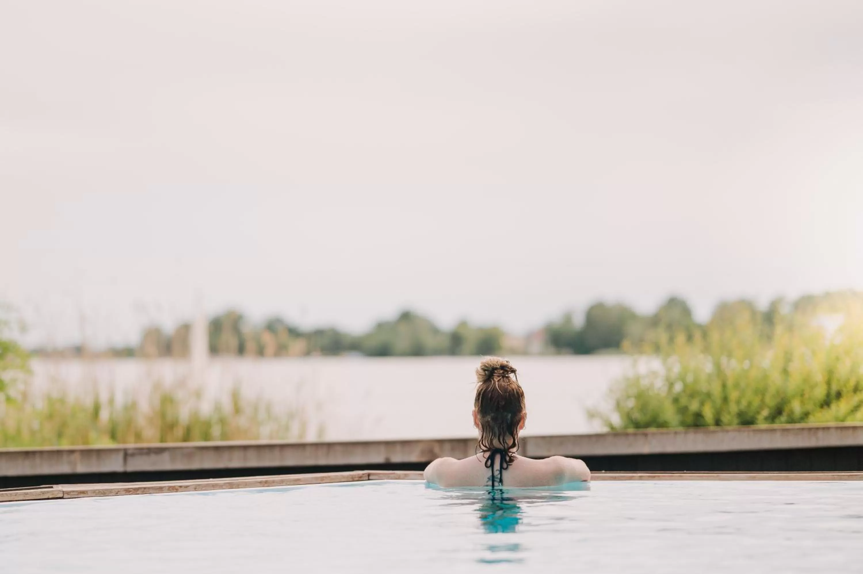 Swimming pool in Resort Mark Brandenburg & Fontane Therme