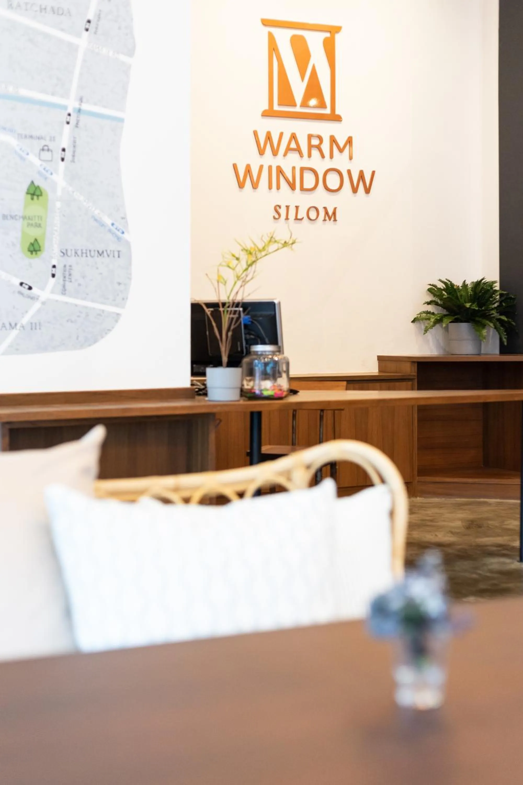 Property logo or sign in Warm Window Silom