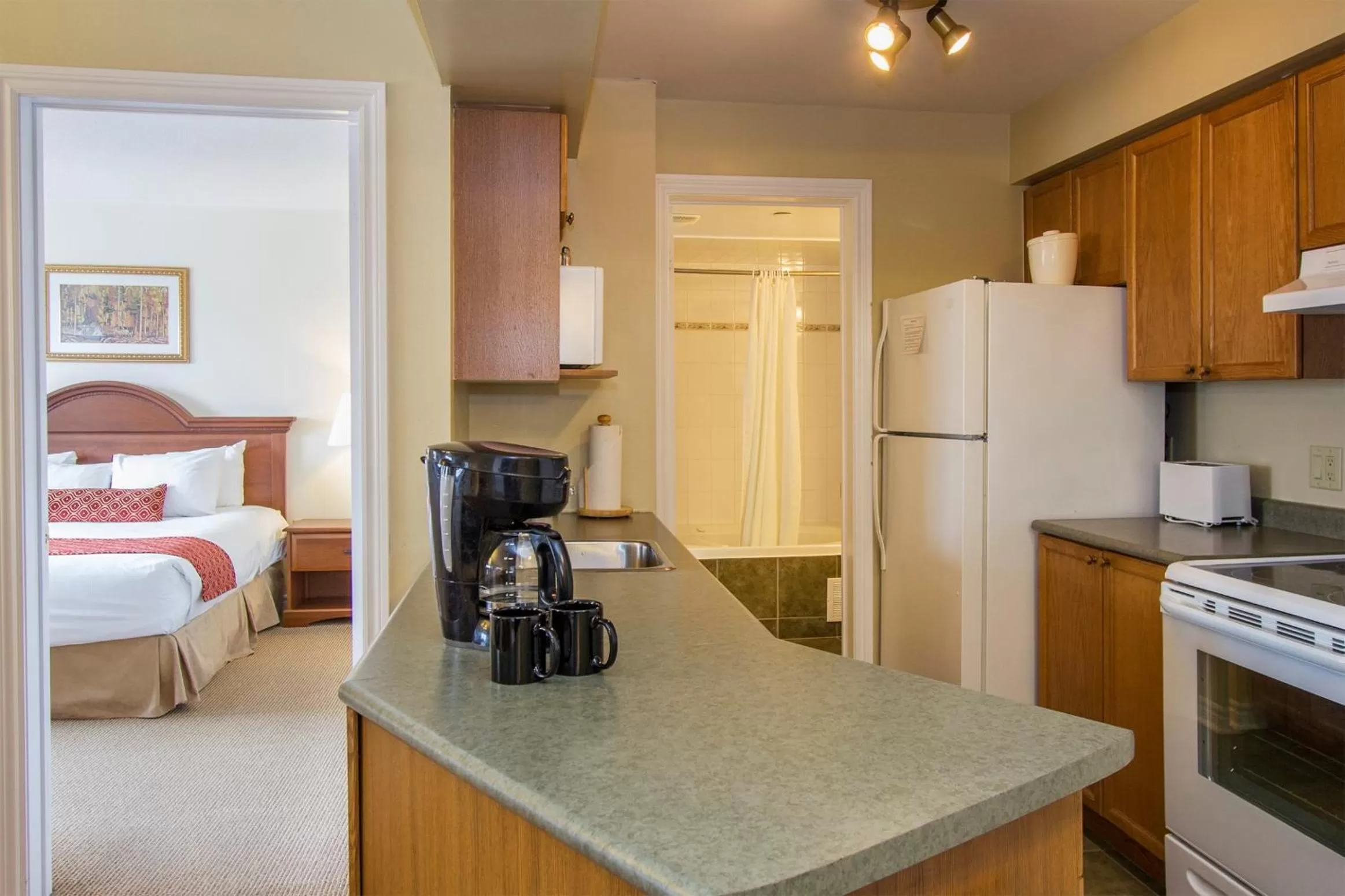 Shower, Bed in Living Stone Golf Resort