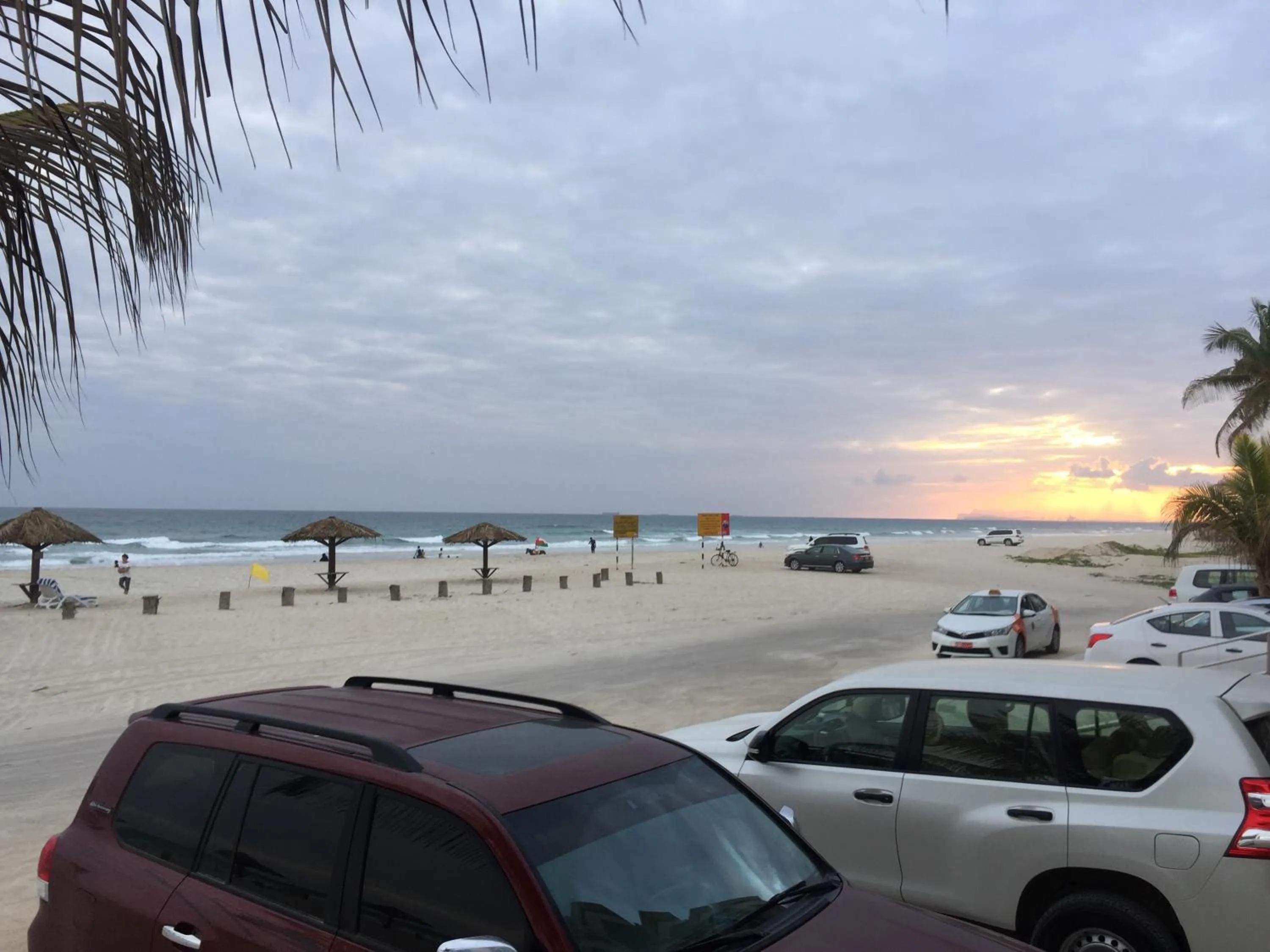 Sunset in Beach Resort Salalah