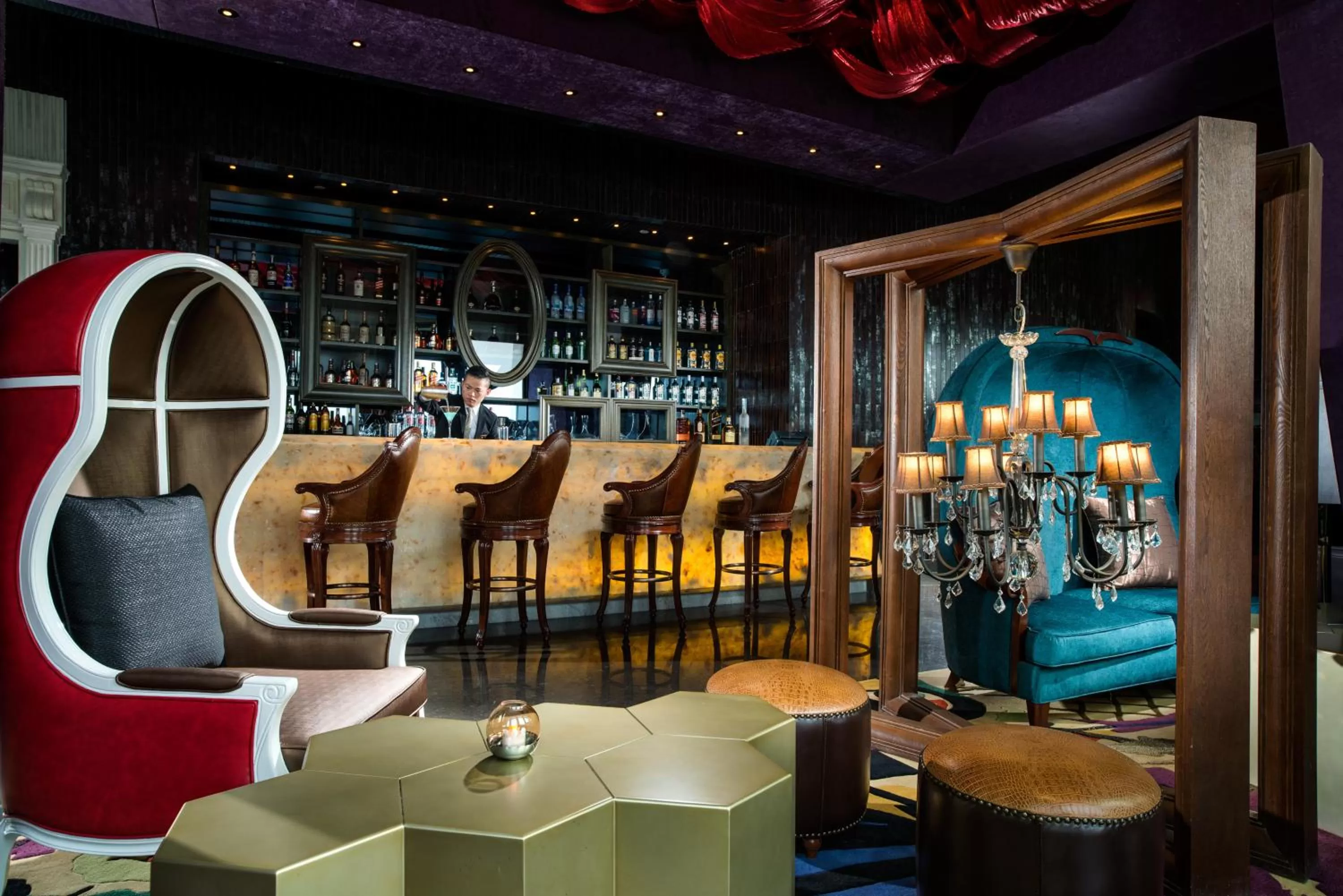 Lounge or bar in Sofitel Kunming