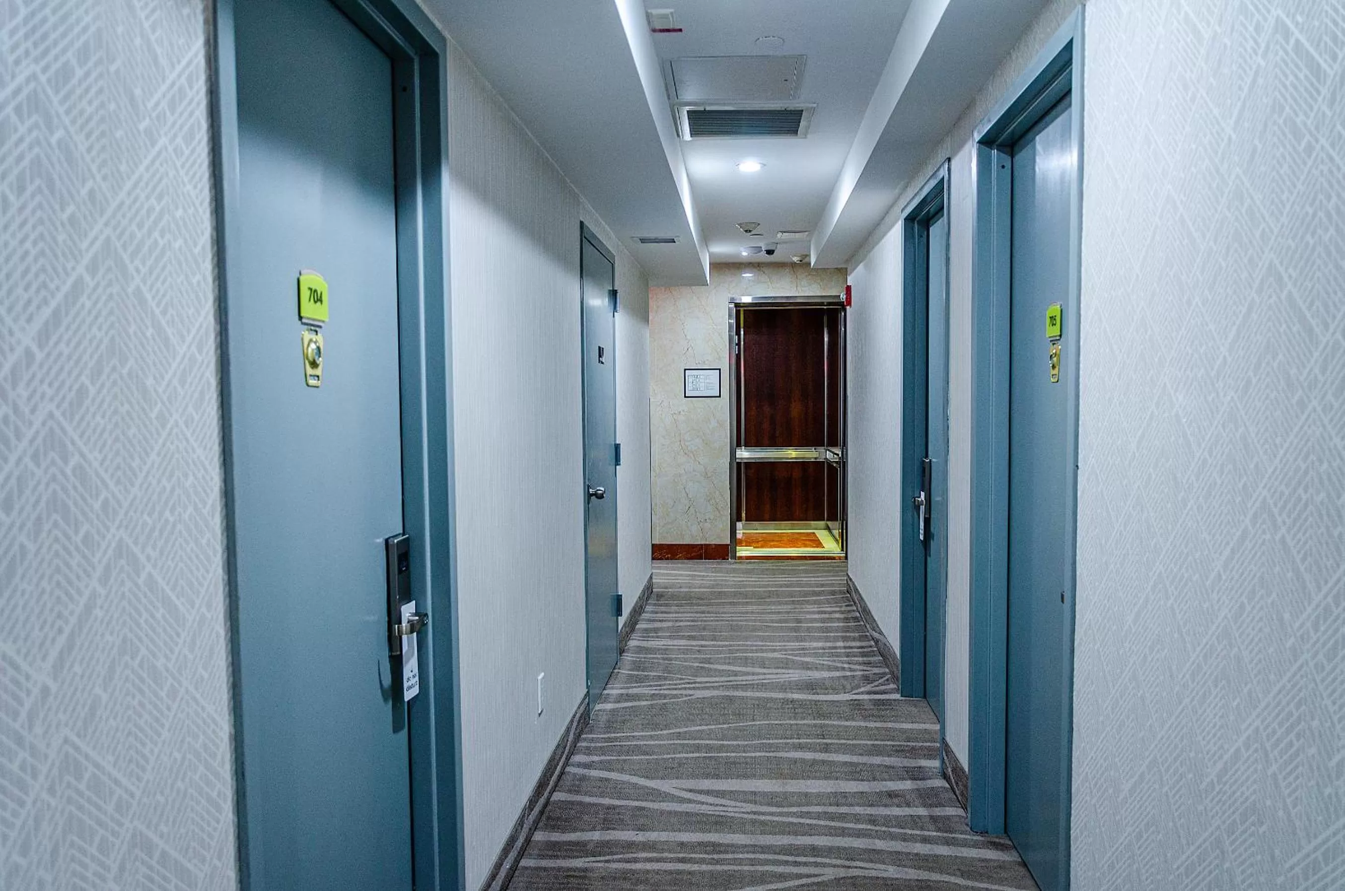 Floor plan in Elmhurst Hotel