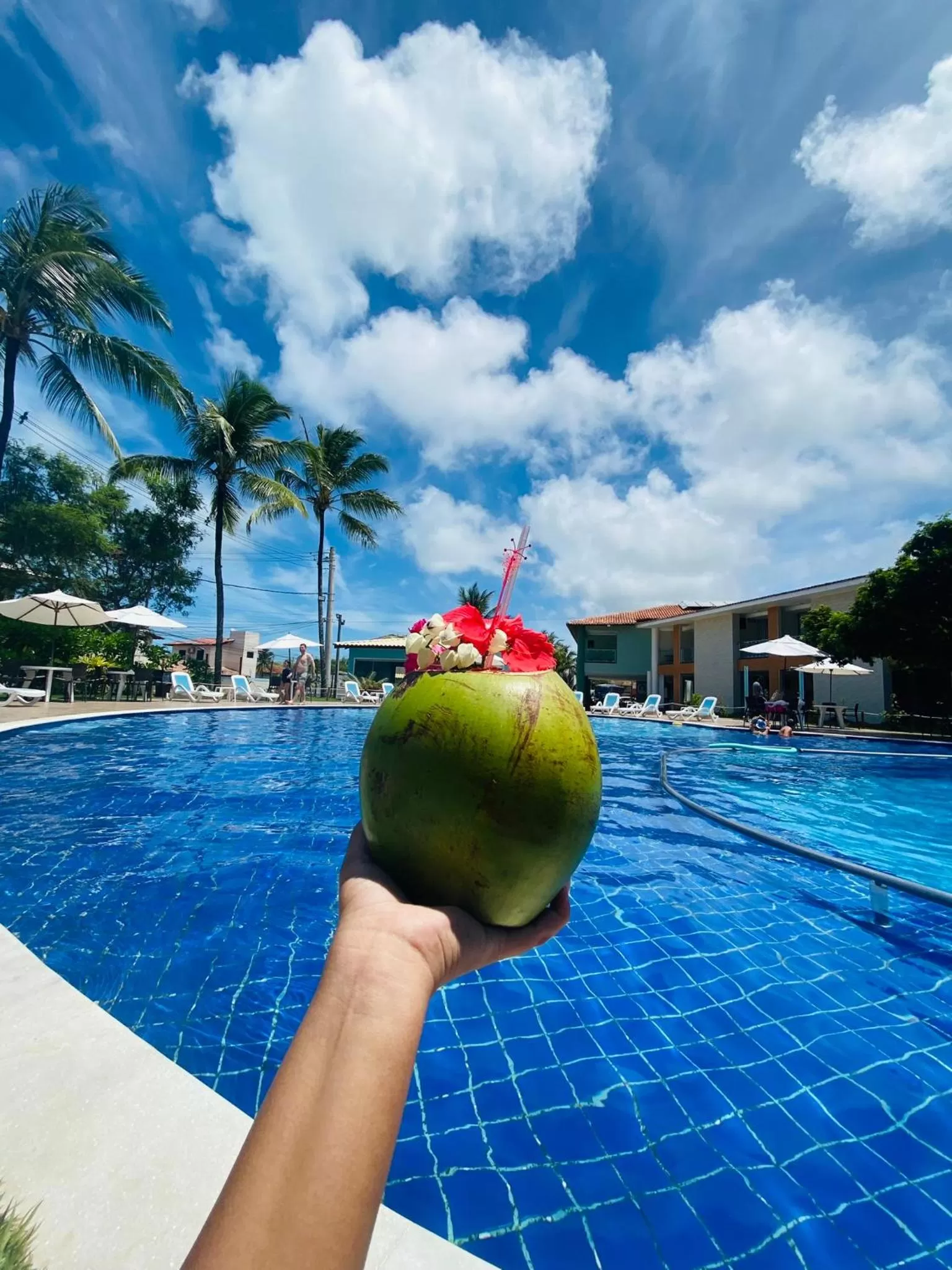 Swimming pool in Porto Mar Hotel