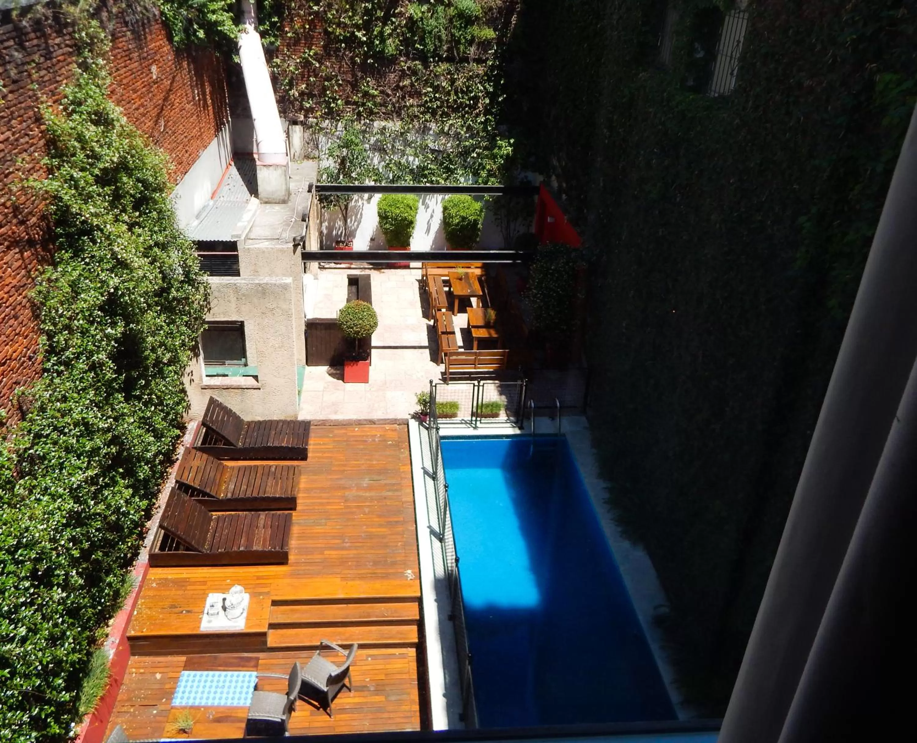 Pool view in Ribera Sur Hotel