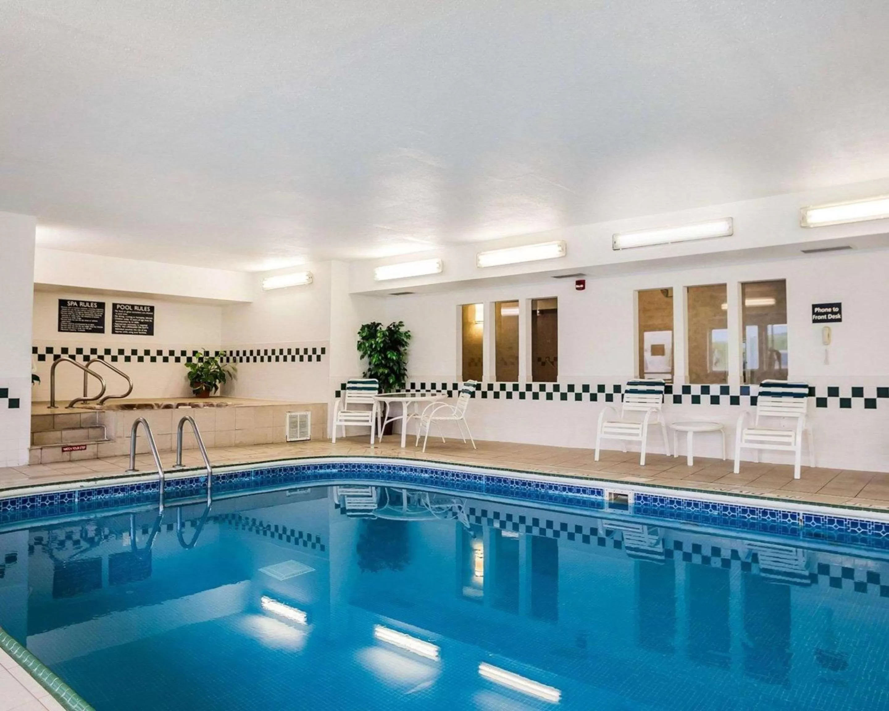 On site in Quality Inn & Suites Des Moines Airport