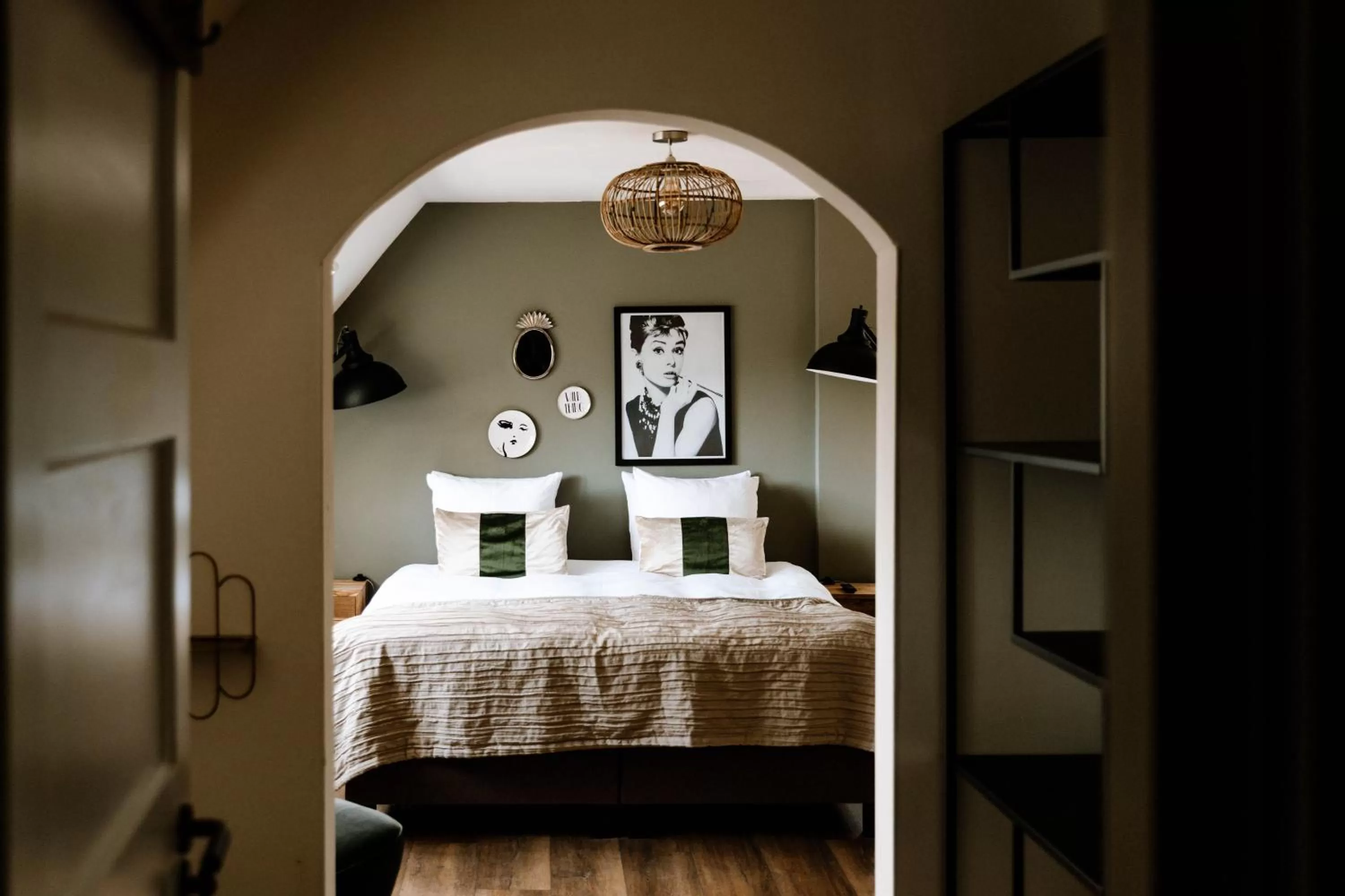 Bed in Boutique Hotel Hoog Soeren