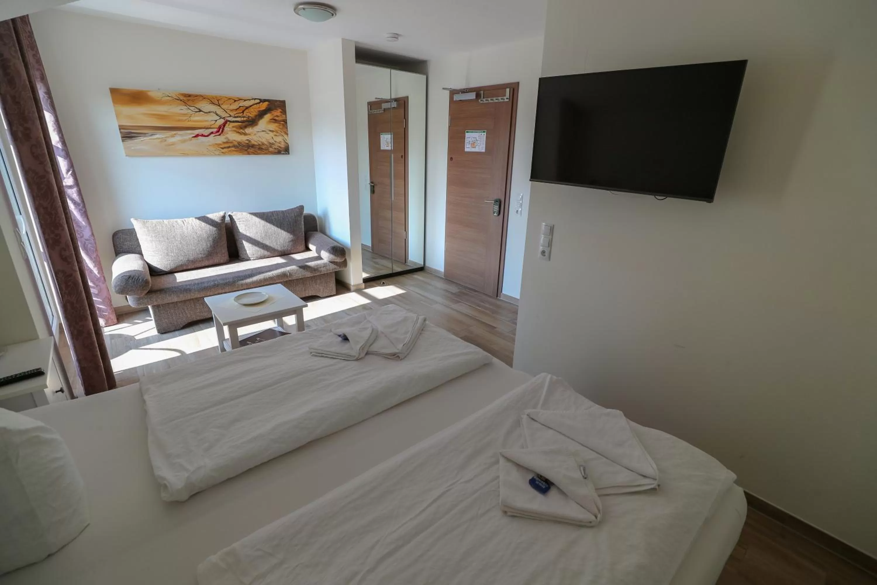 Photo of the whole room, Bed in Usedom Bike Hotel & Suites