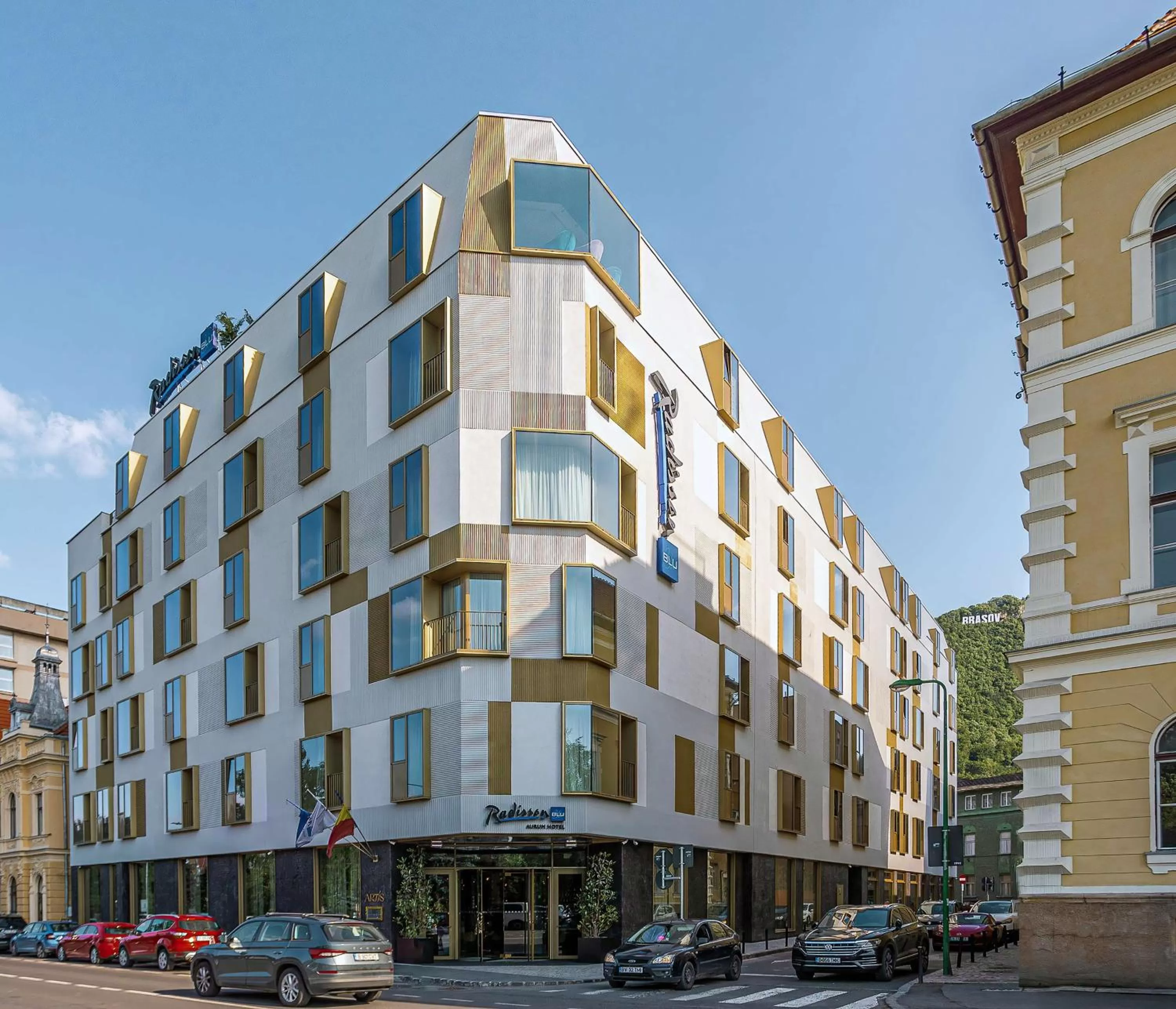 Property building in Radisson Blu Aurum Hotel, Brasov