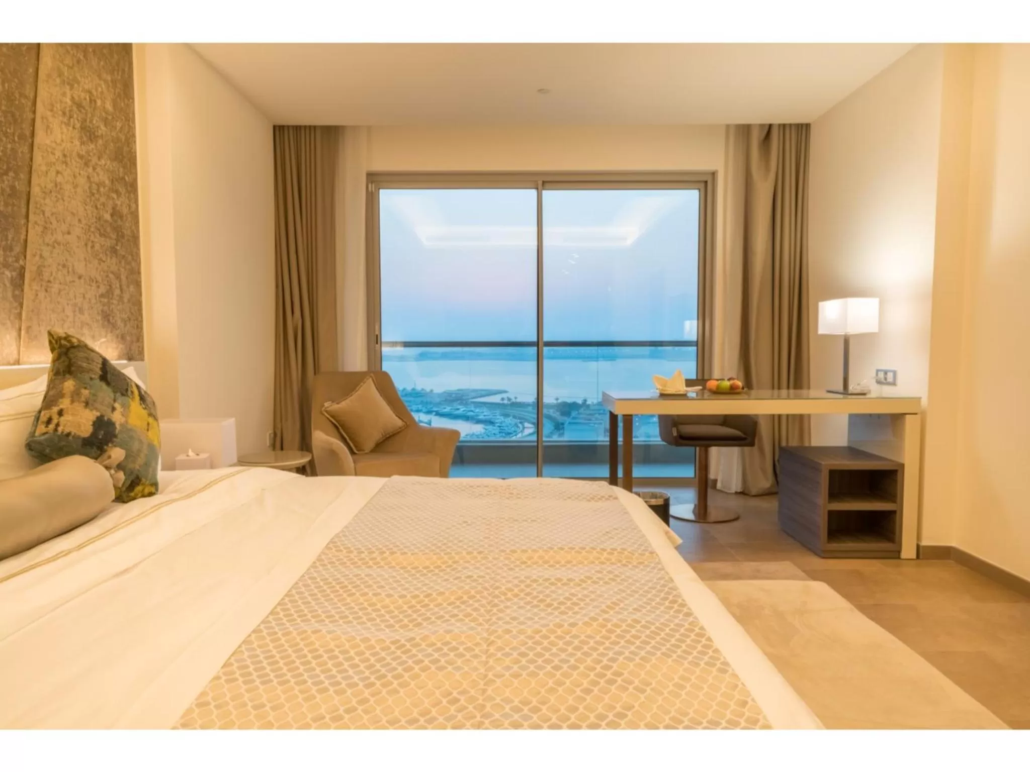 Bed in Solymar Hotel & Beach